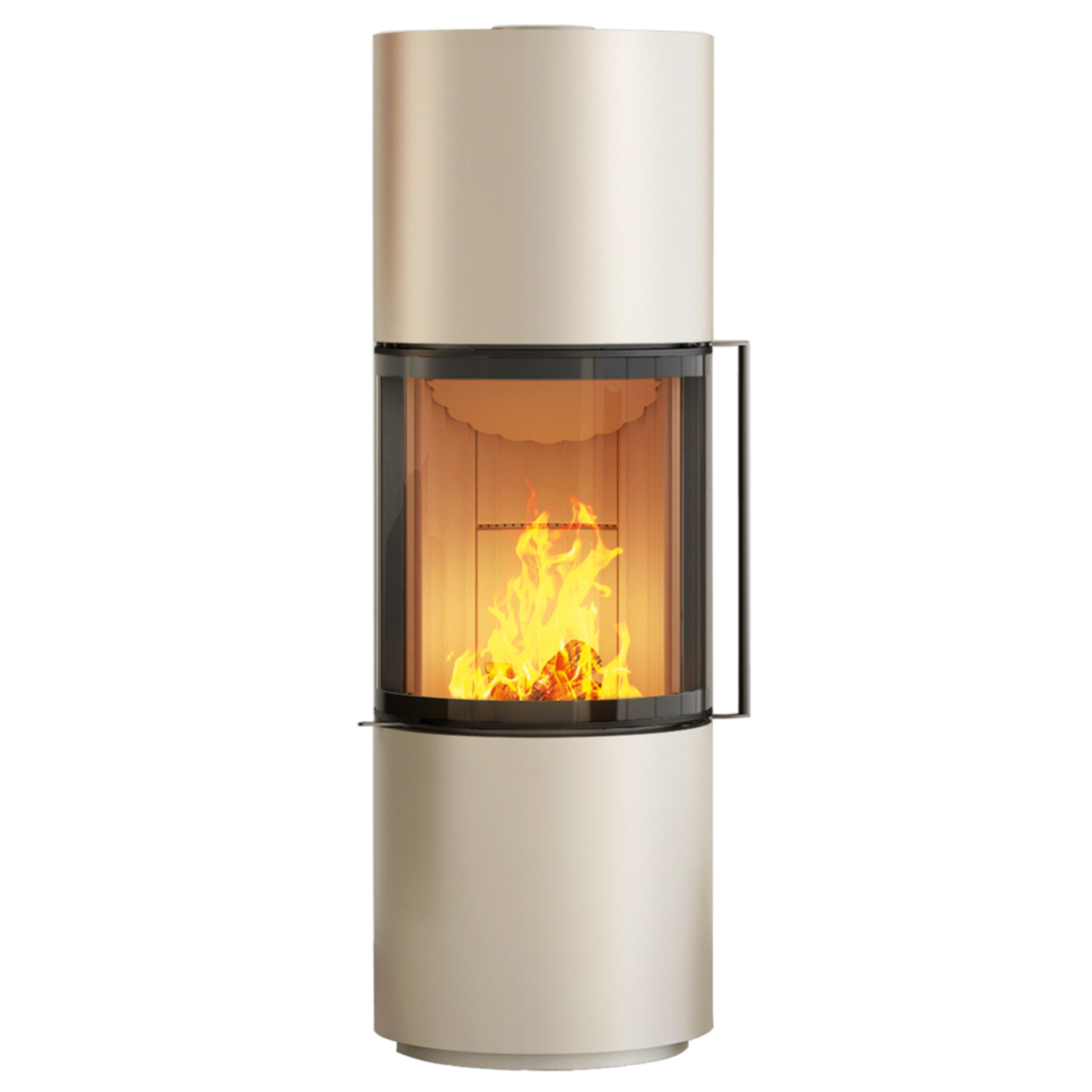 Spartherm Passo S RLU Kaminofen Perle + 1 m³ Kaminholz gratis