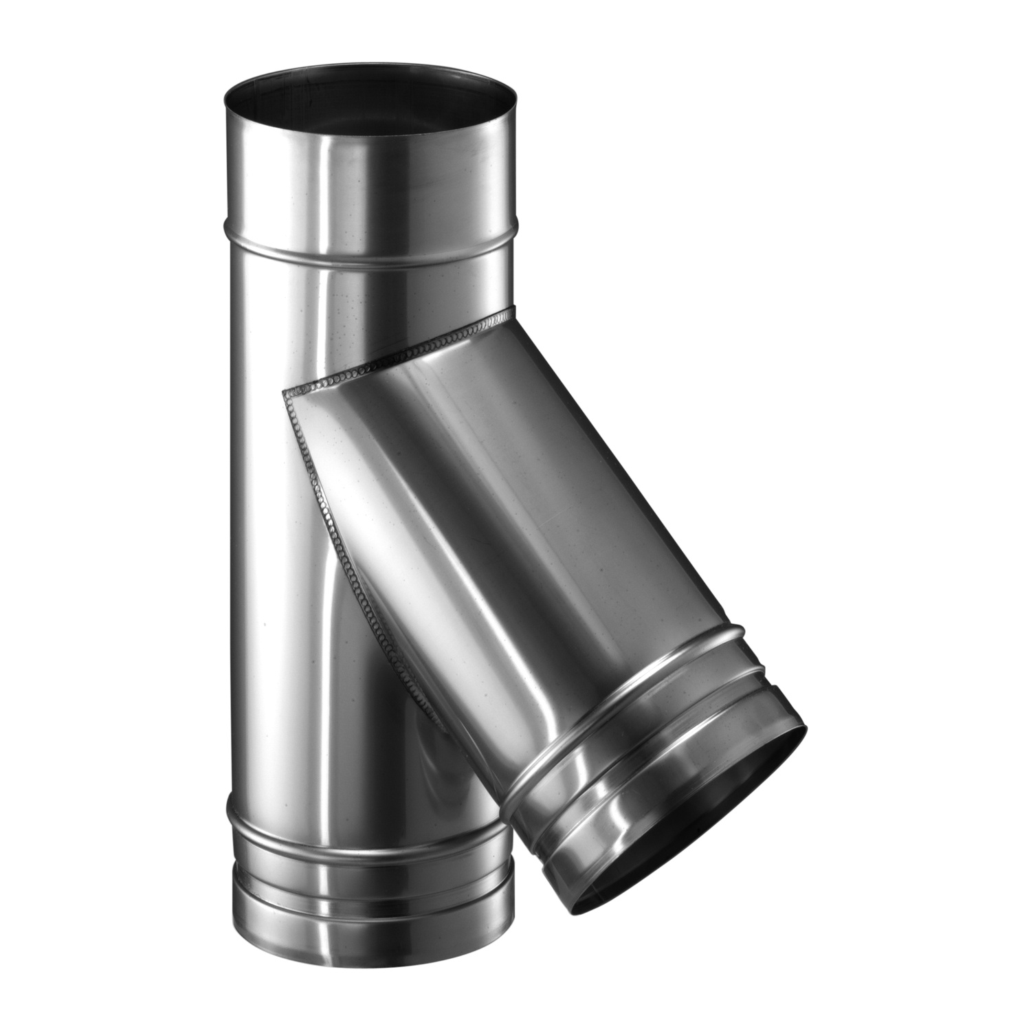 Schiedel PRIMA PLUS Rauchrohranschluss 45° Ø150 mm einwandig matt Schiedel PRIMA PLUS Rauchrohranschluss 45° Ø150 mm einwandig matt