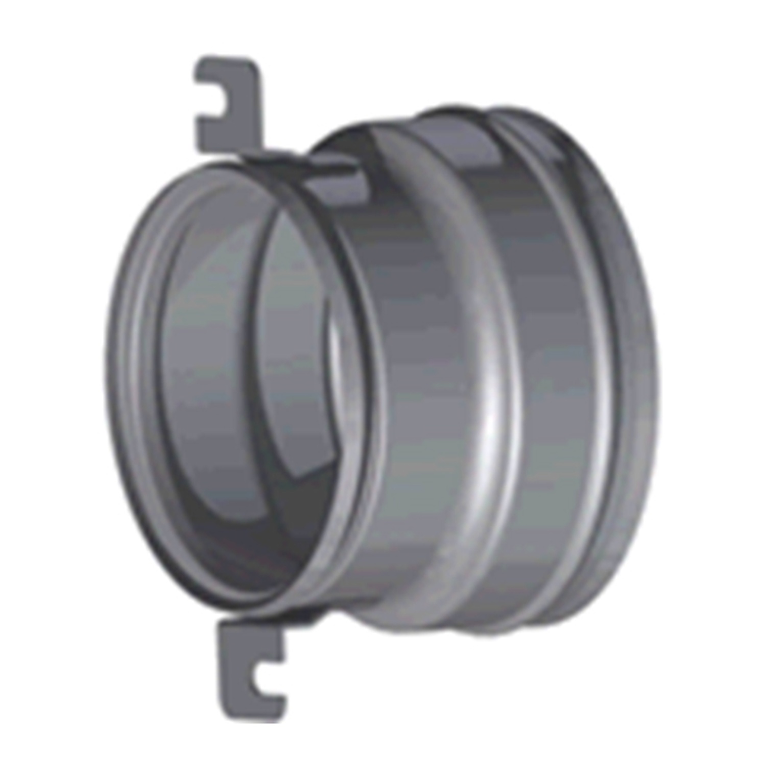 Schiedel Adapter Zugbegrenzer Ø130 mm für PRIMA PLUS T-Stück für Anschluss Ø150 mm einwandig matt