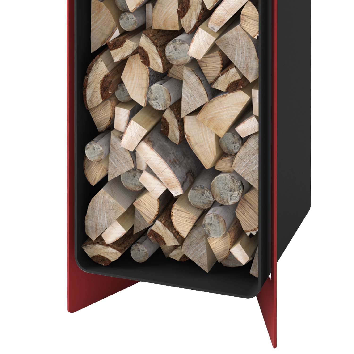 HS Flamingo Deluxe 4 Holzregal Rot HS Flamingo Deluxe 4 Holzregal Rot