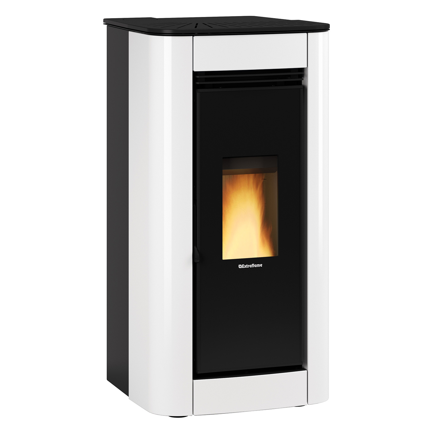 Extraflame Evolution Line Ilary Plus Pelletofen Stahl Weiß Extraflame Evolution Line Ilary Plus Pelletofen Stahl Weiß