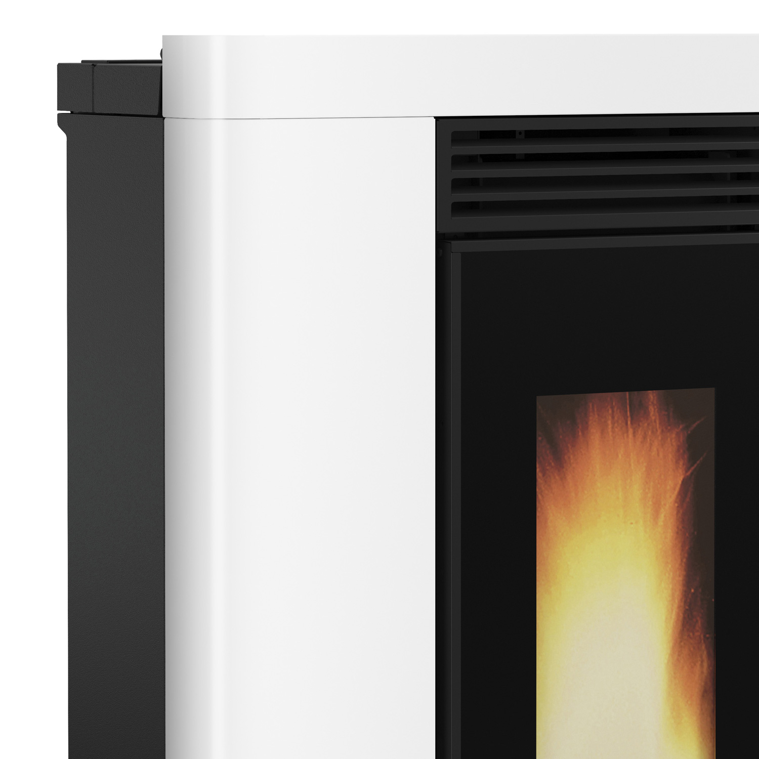 Extraflame Annabella AD Evo 16 Pelletofen Stahl Weiß