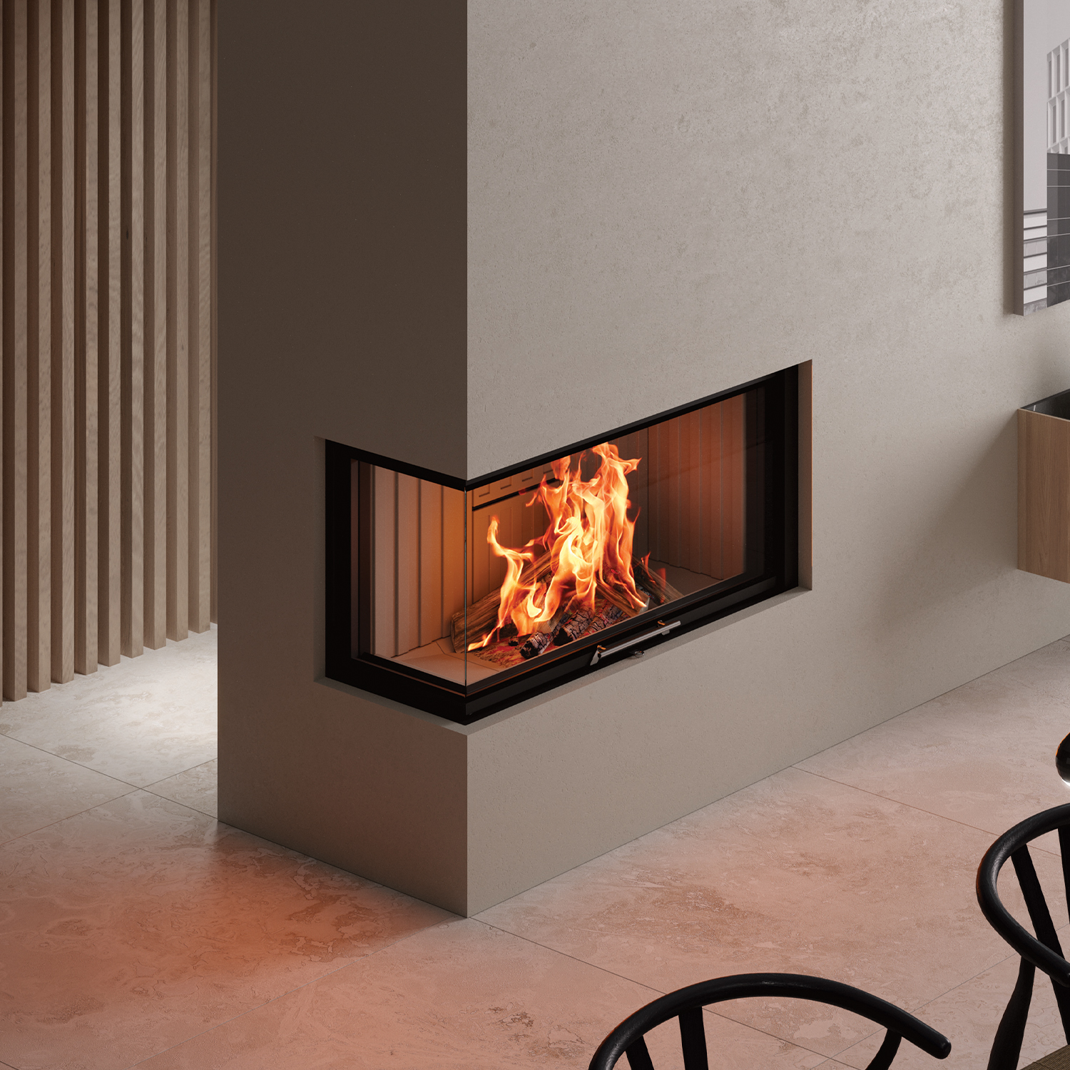 Spartherm Varia 2L-100h 2.0 Kamineinsatz Ecke