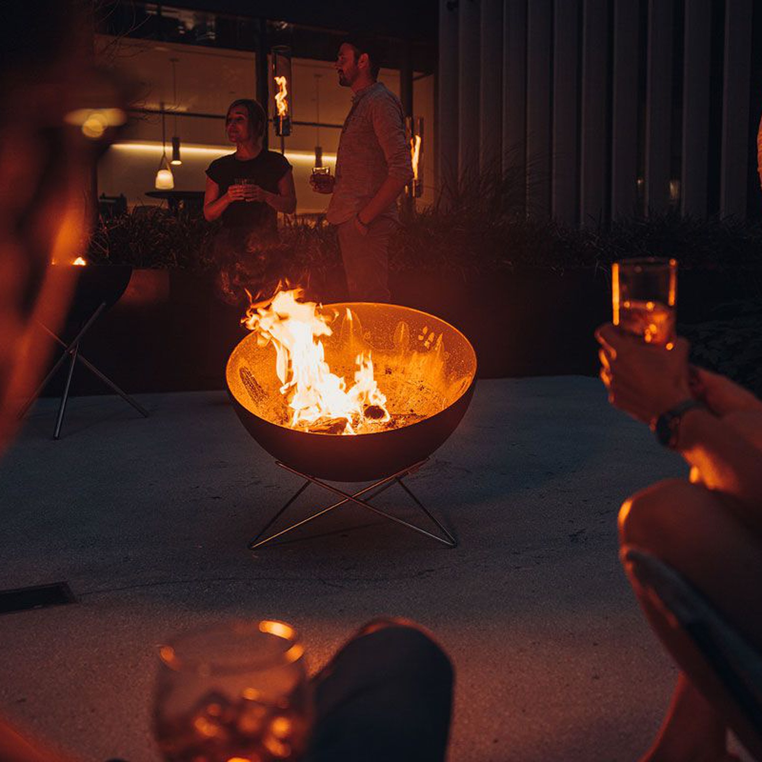 höfats BOWL 70 Feuer-Loungeset flex