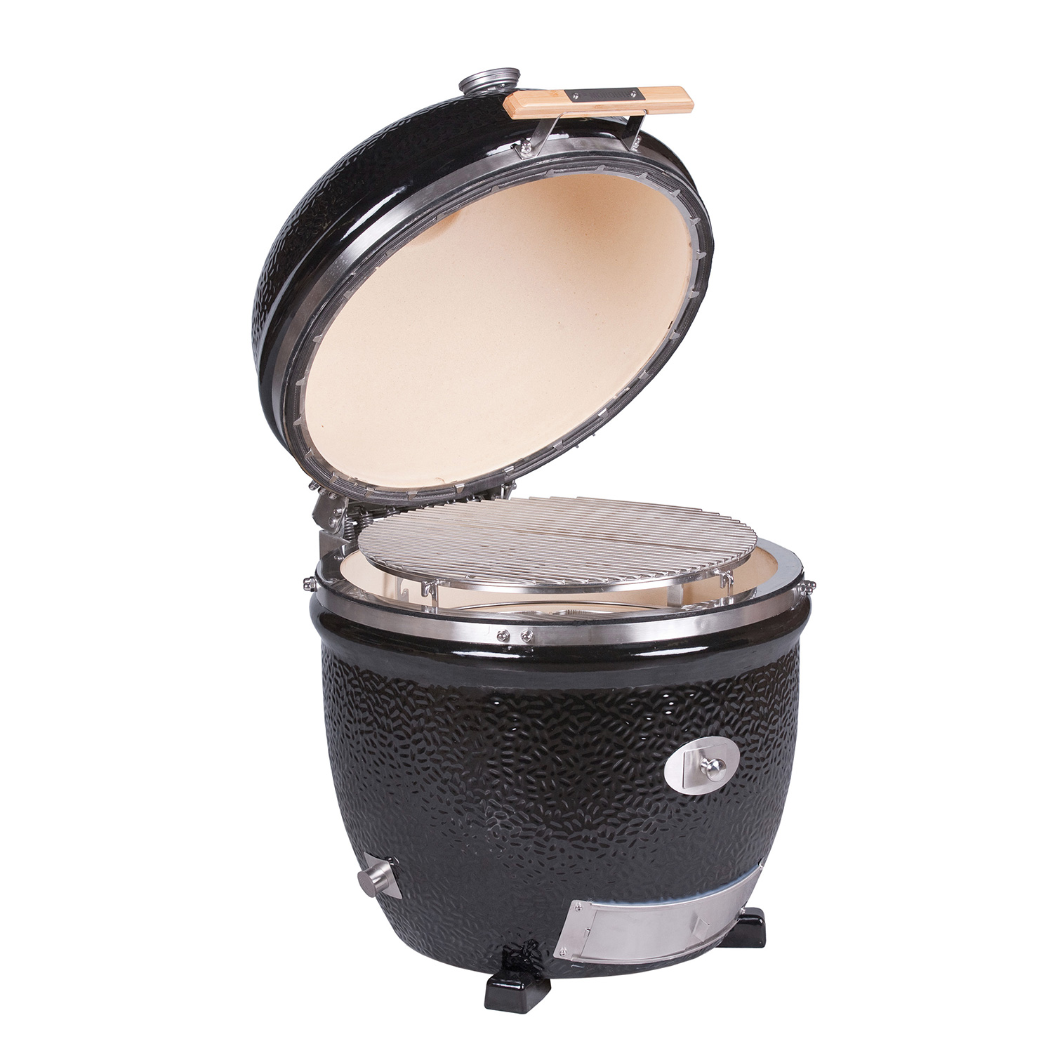 MONOLITH LeCHEF Keramikgrill PRO-Serie 2.0 Schwarz MONOLITH LeCHEF Keramikgrill PRO-Serie 2.0 Schwarz