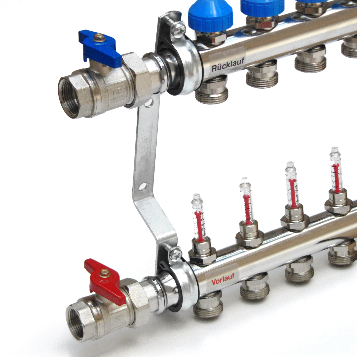 Heizkreisverteiler VA02 Watts, für Verteilerschrank VSU-1 Heizkreisverteiler VA02 Watts, für Verteilerschrank VSU-1