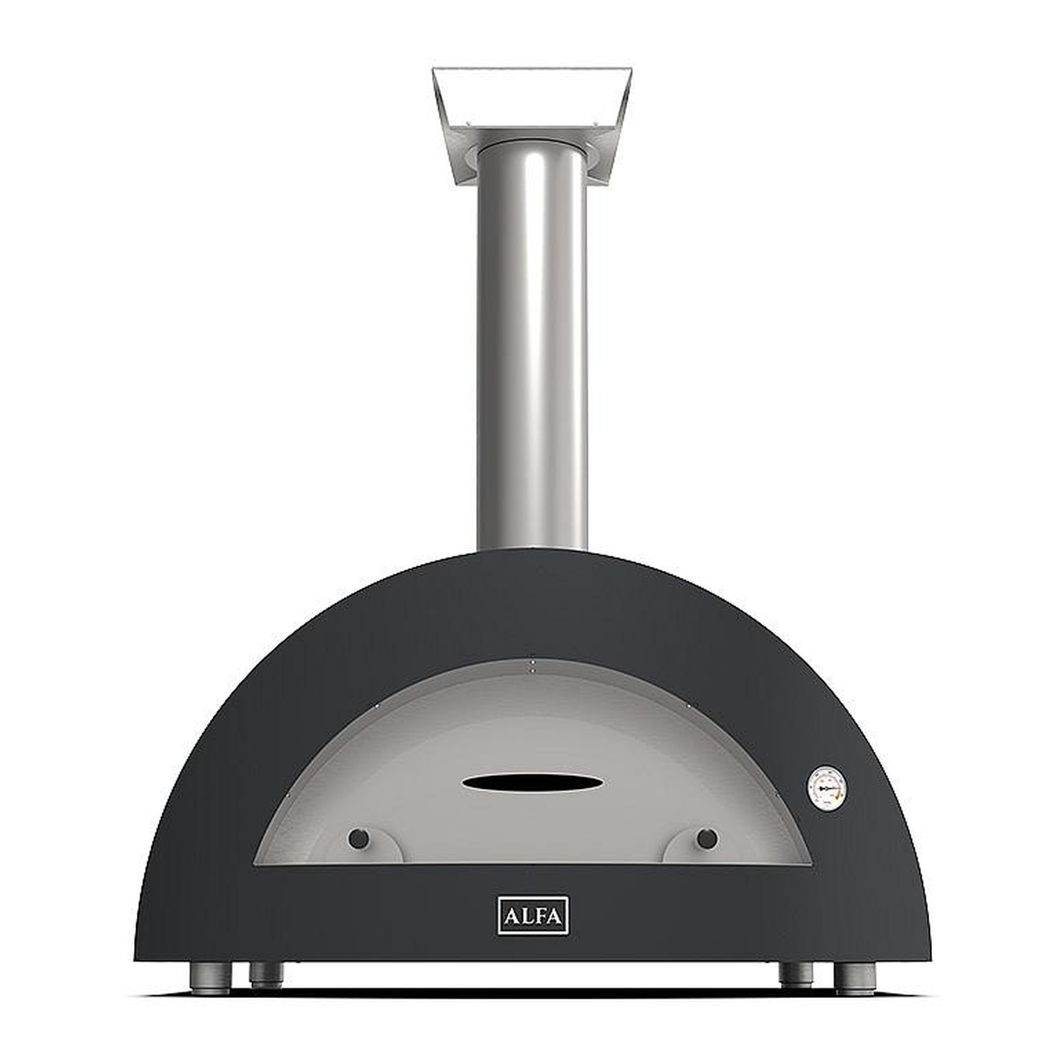 Alfa Moderno 5 Pizze Gas-Pizzaofen schiefergrau 50 mBar