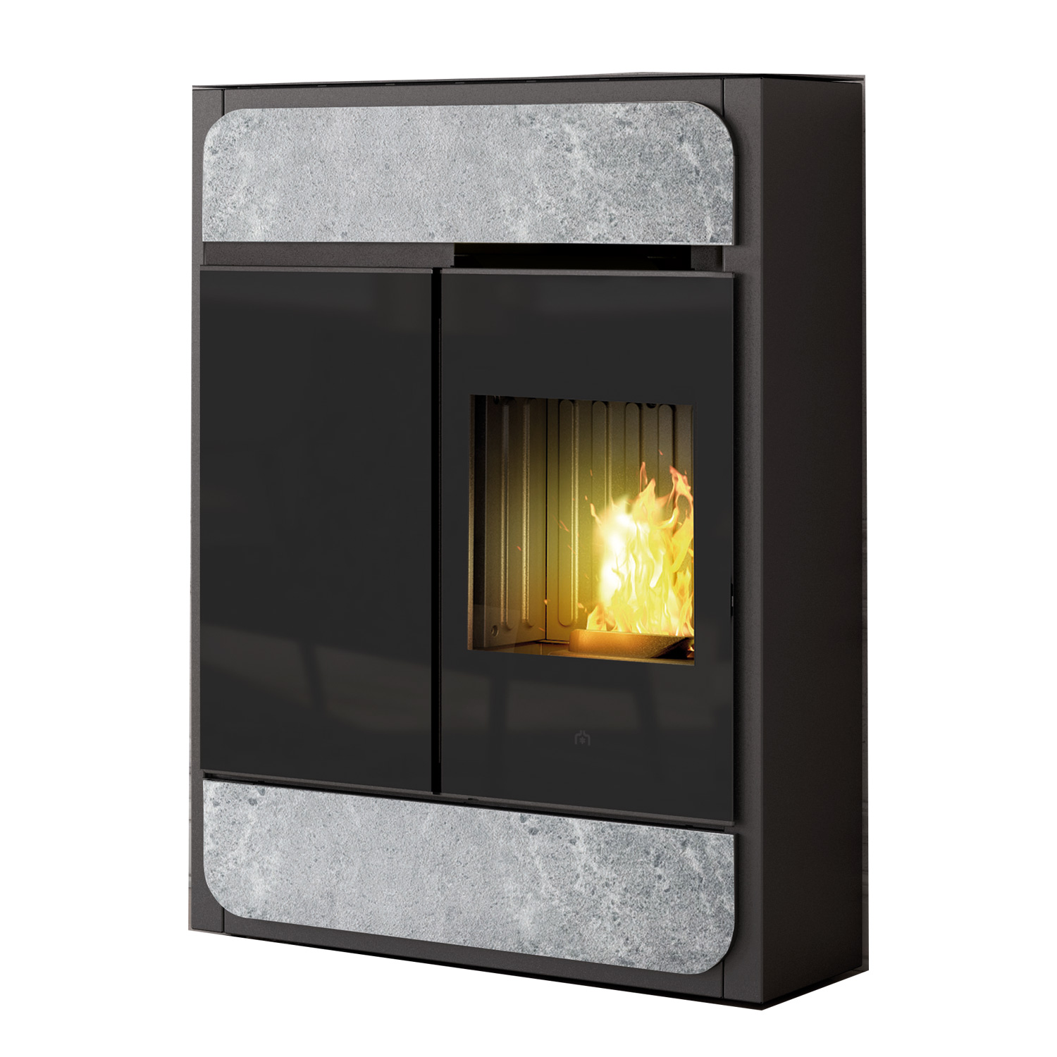 Edilkamin Bild Up Pelletofen Naturstein Edilkamin Bild Up Pelletofen Naturstein