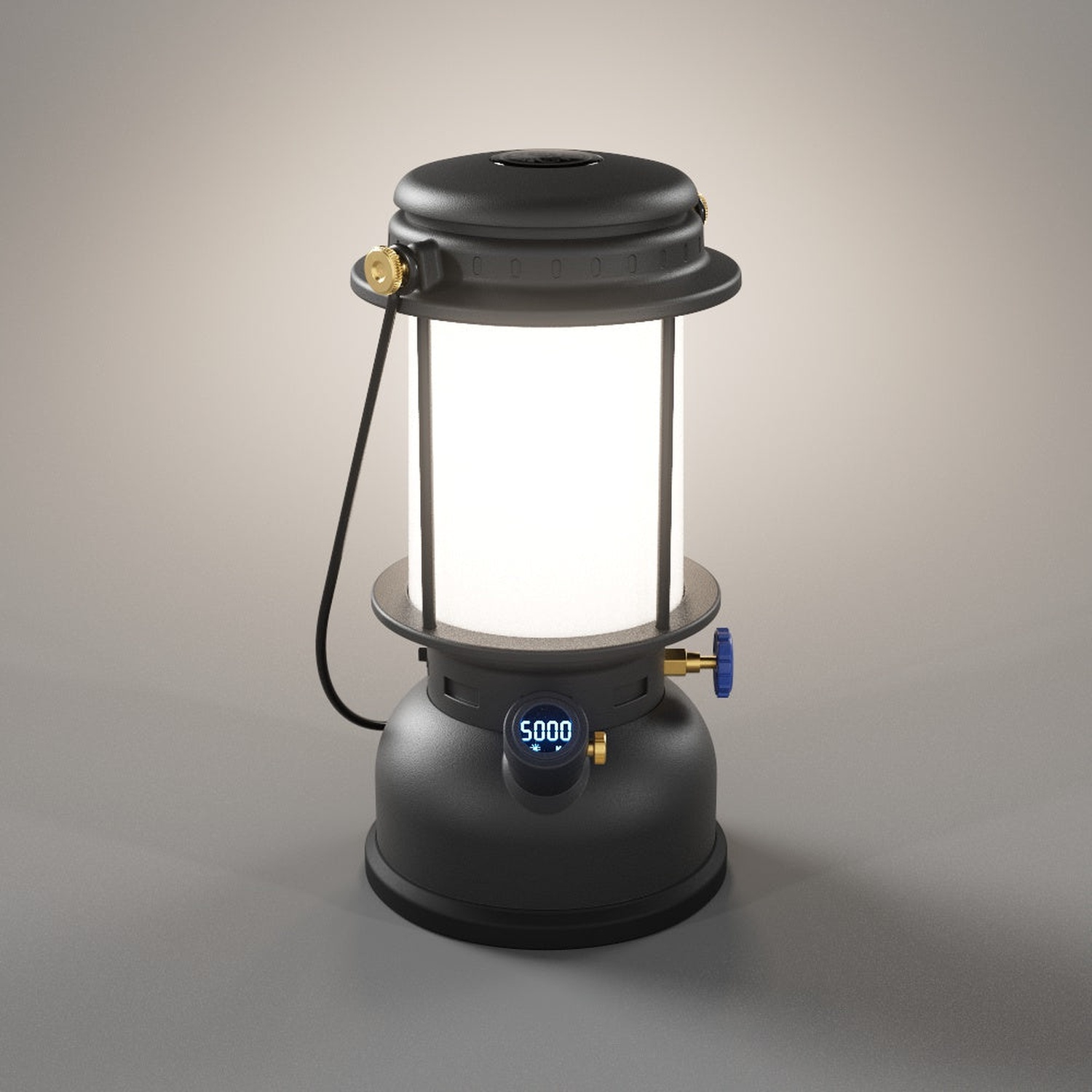 Petromax LM500 LED Laterne Schwarz