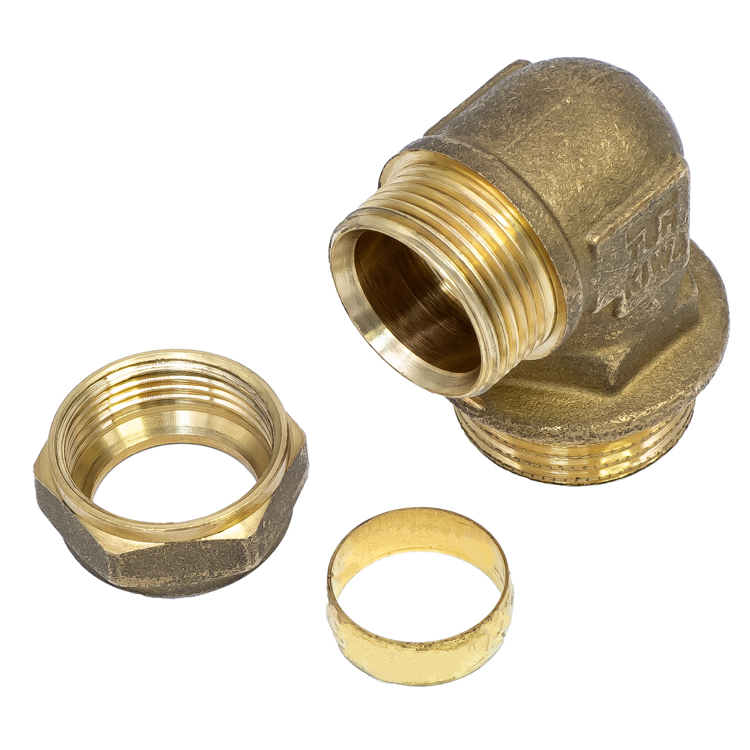 Satz Winkelklemmringverschraubung 3/4" Satz Winkelklemmringverschraubung 3/4"