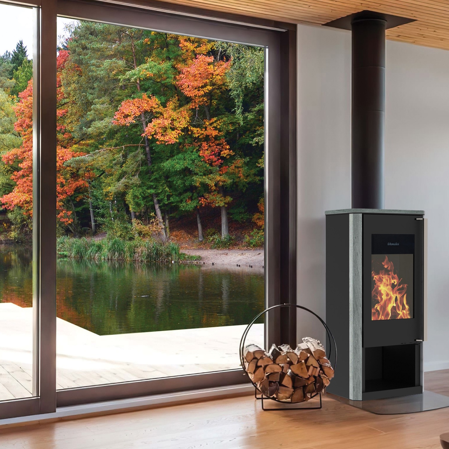 Wamsler Kaminofen Turon Naturstein