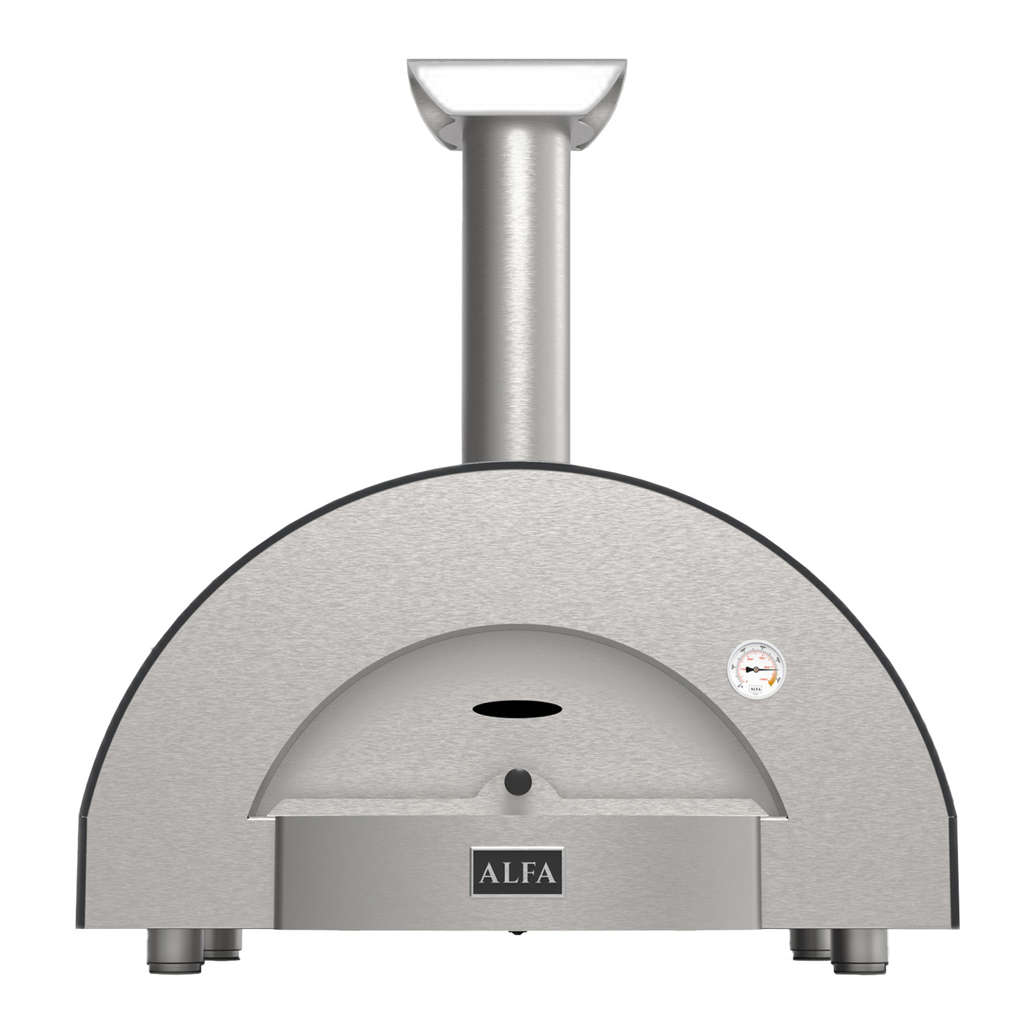 Alfa Classico 2 Pizze Pizzaofen Holz Schiefer Grau