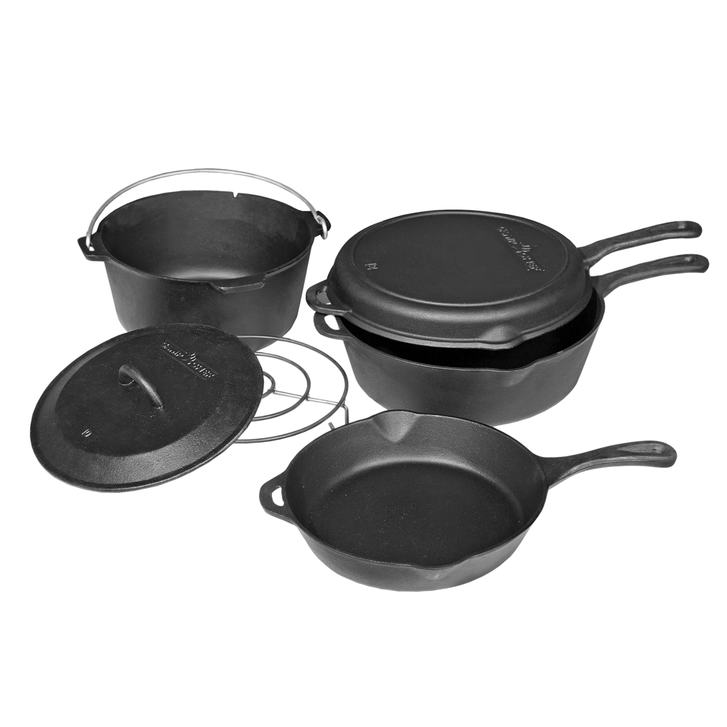 Camp Chef Gusseisen-Set 6-teilig Camp Chef Gusseisen-Set 6-teilig