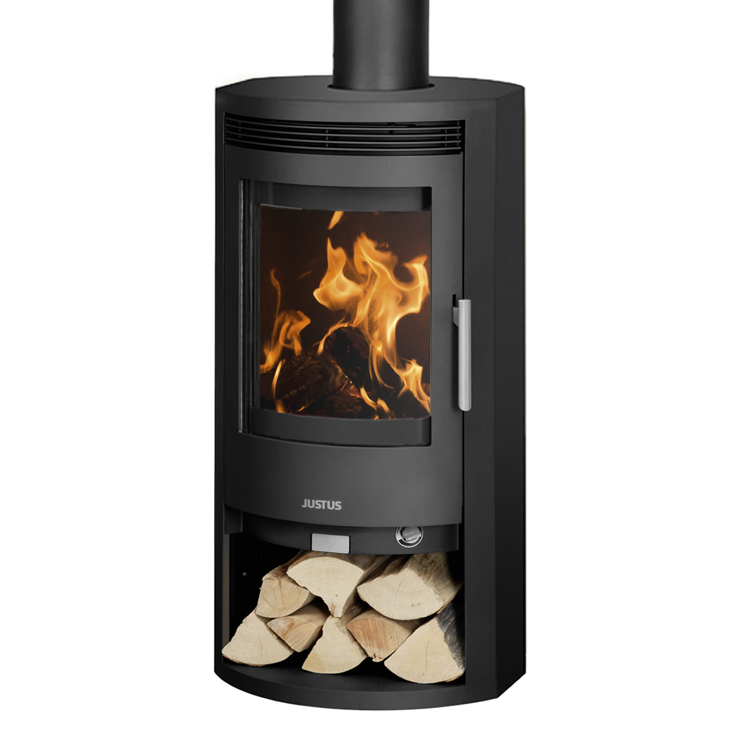 Justus Baltrum 5 D 2.0 Kaminofen Stahl Schwarz Justus Baltrum 5 D 2.0 Kaminofen Stahl Schwarz