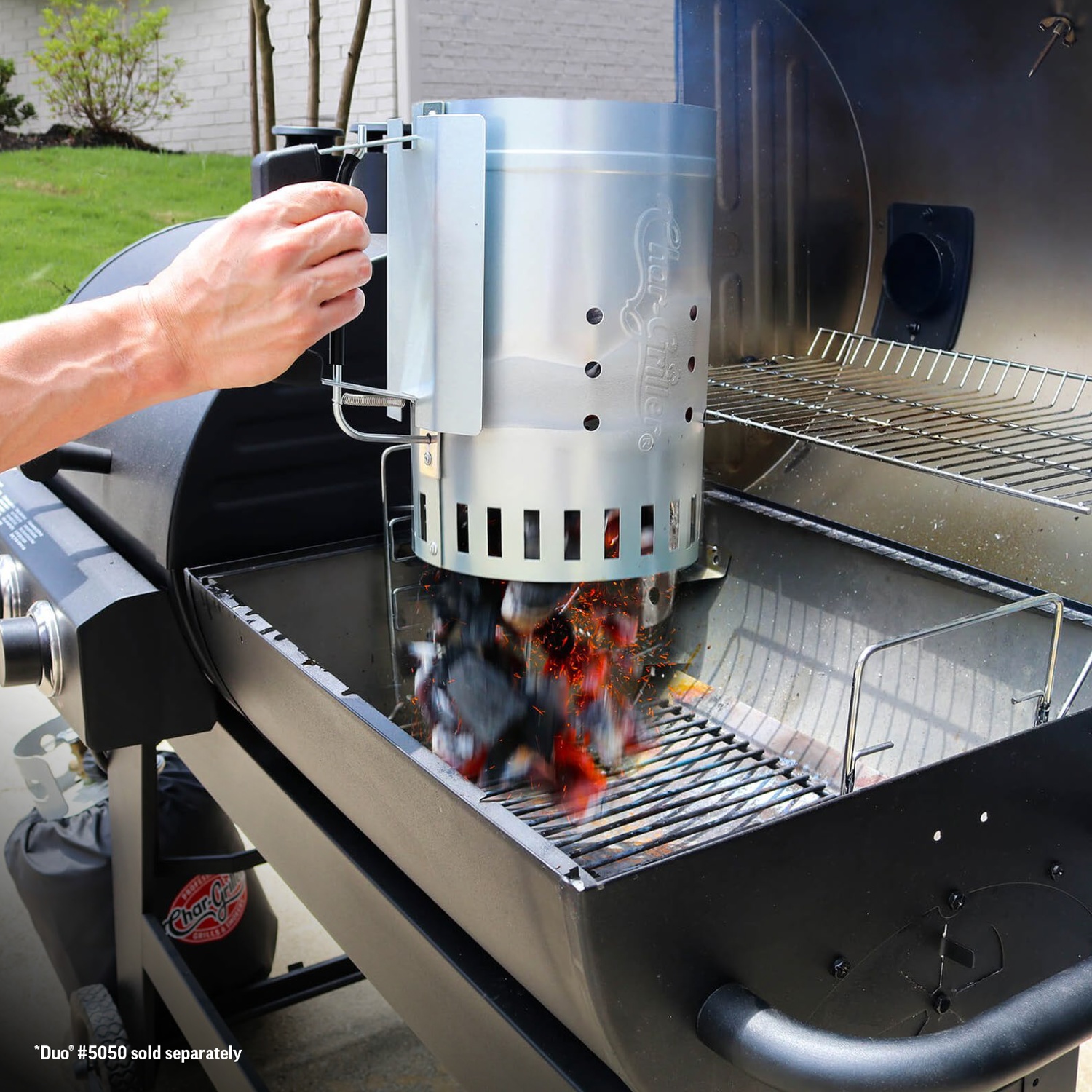 Char-Griller Holzkohle-Anzündkamin