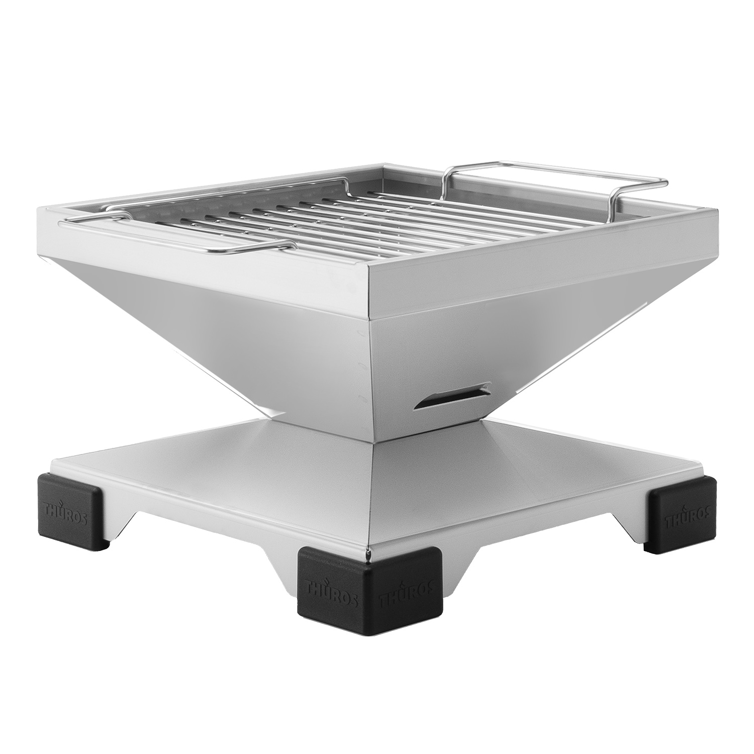 Thüros T1 Holzkohle-Tischgrill Grillfläche 30 x 30 cm Thüros T1 Holzkohle-Tischgrill Grillfläche 30 x 30 cm
