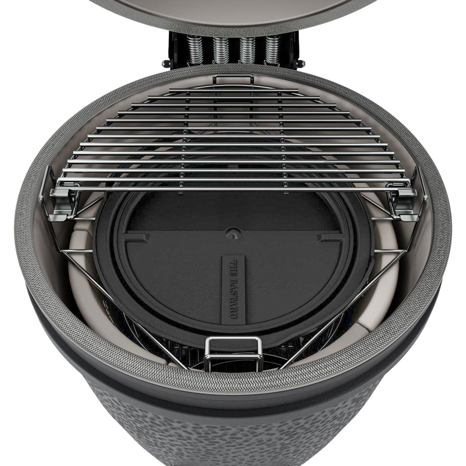 The Bastard Large Solo Keramikgrill Graphite