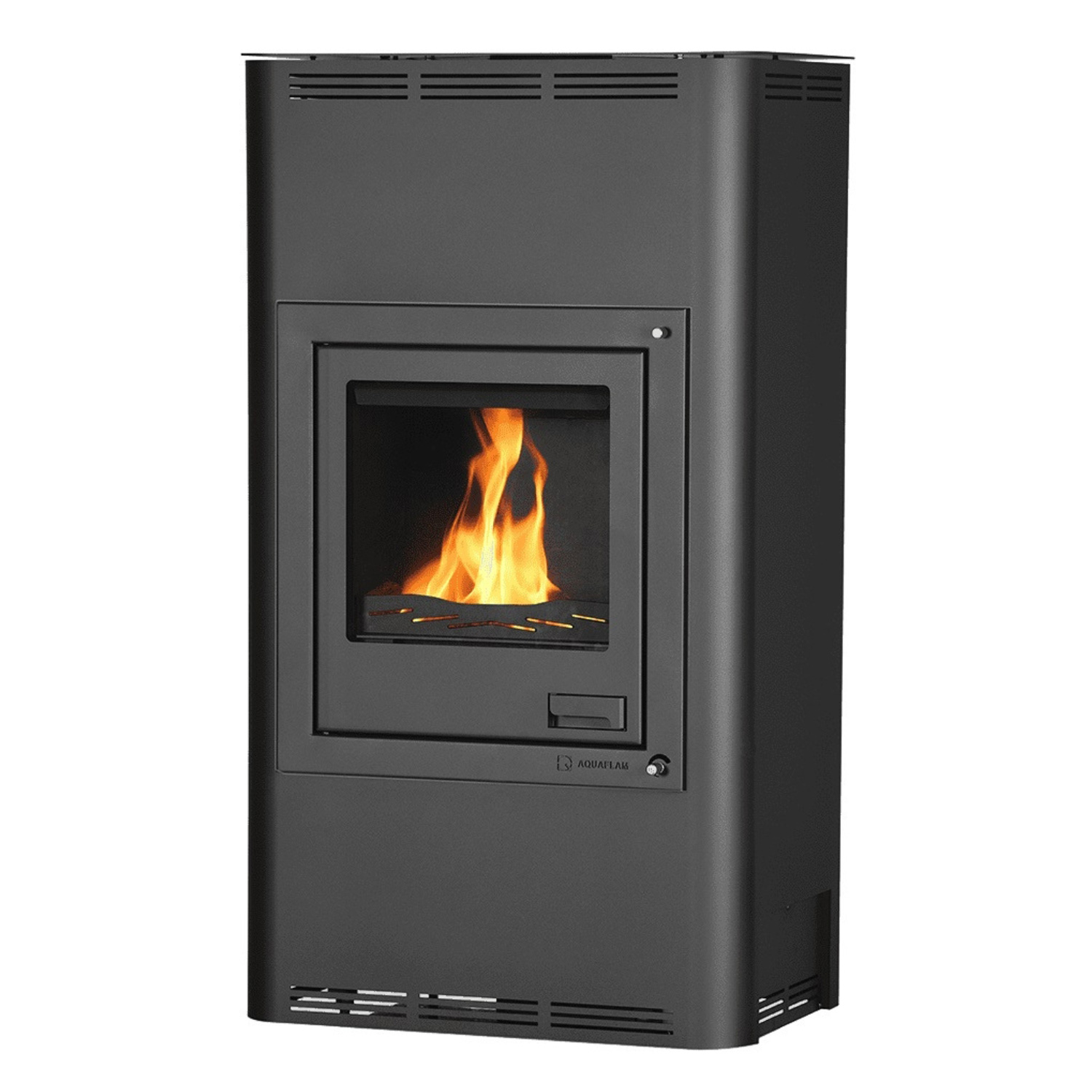 Aquaflam 17 Basic Wasserführender Kaminofen Black Aquaflam 17 Basic Wasserführender Kaminofen Black