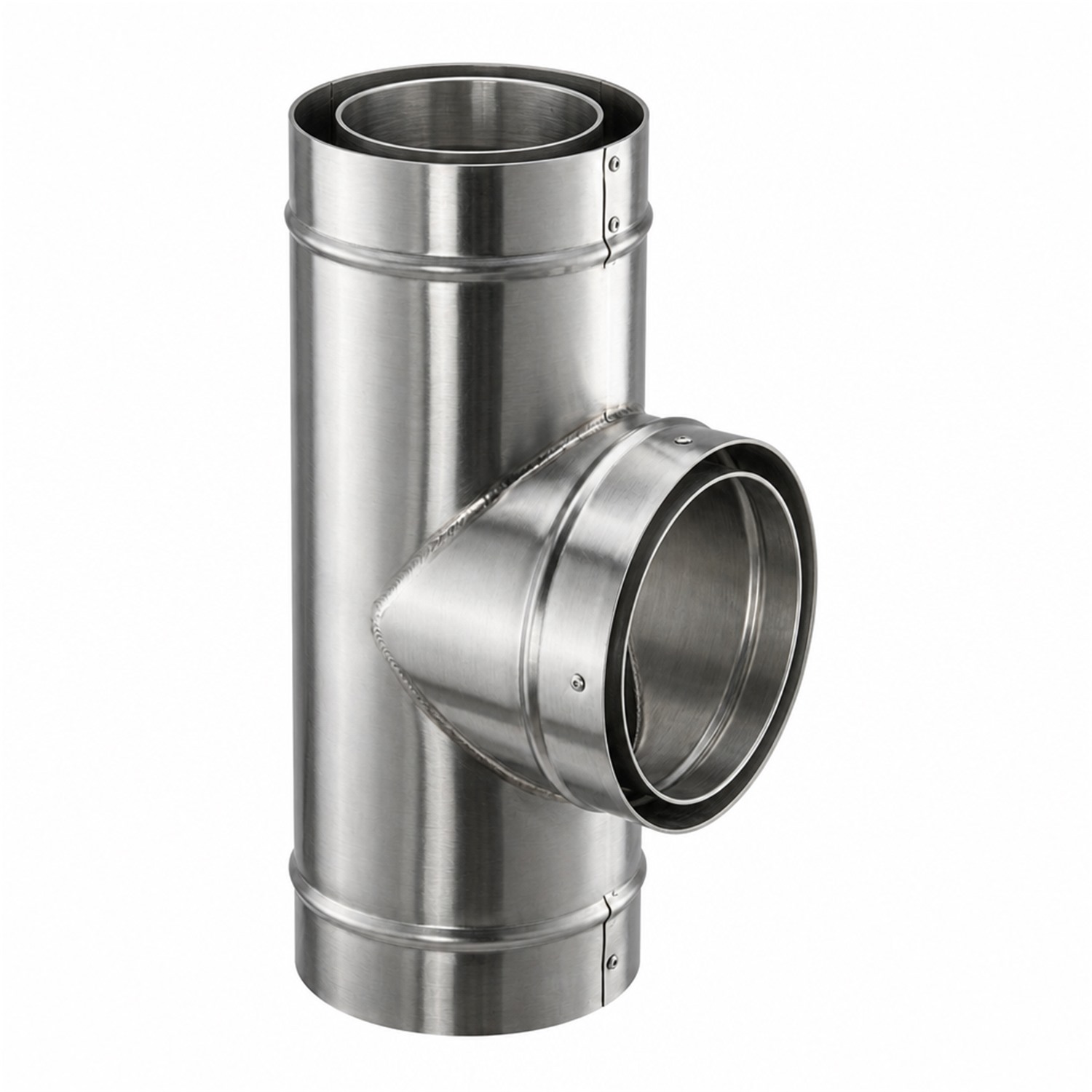 Schiedel Bogen 90° mit Stützfuß für ICS Ø 130 mm