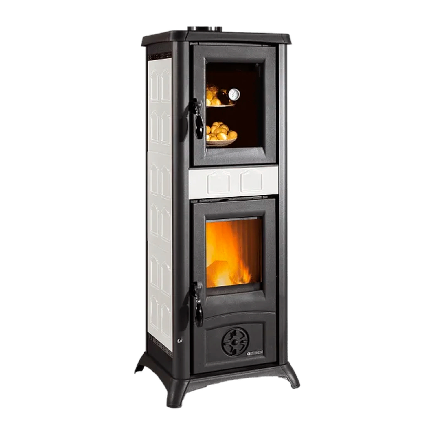 La Nordica Gemma Forno 16 Kaminofen Elegance Weiss Infinity