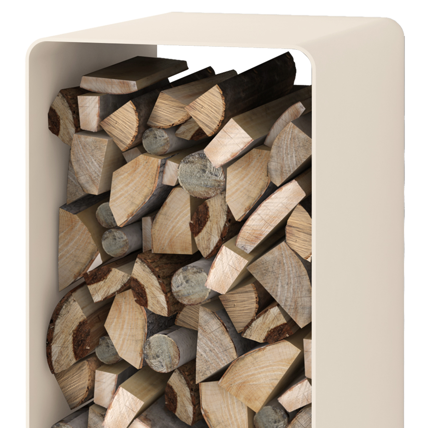 HS Flamingo Deluxe 1 Holzregal Creme HS Flamingo Deluxe 1 Holzregal Creme