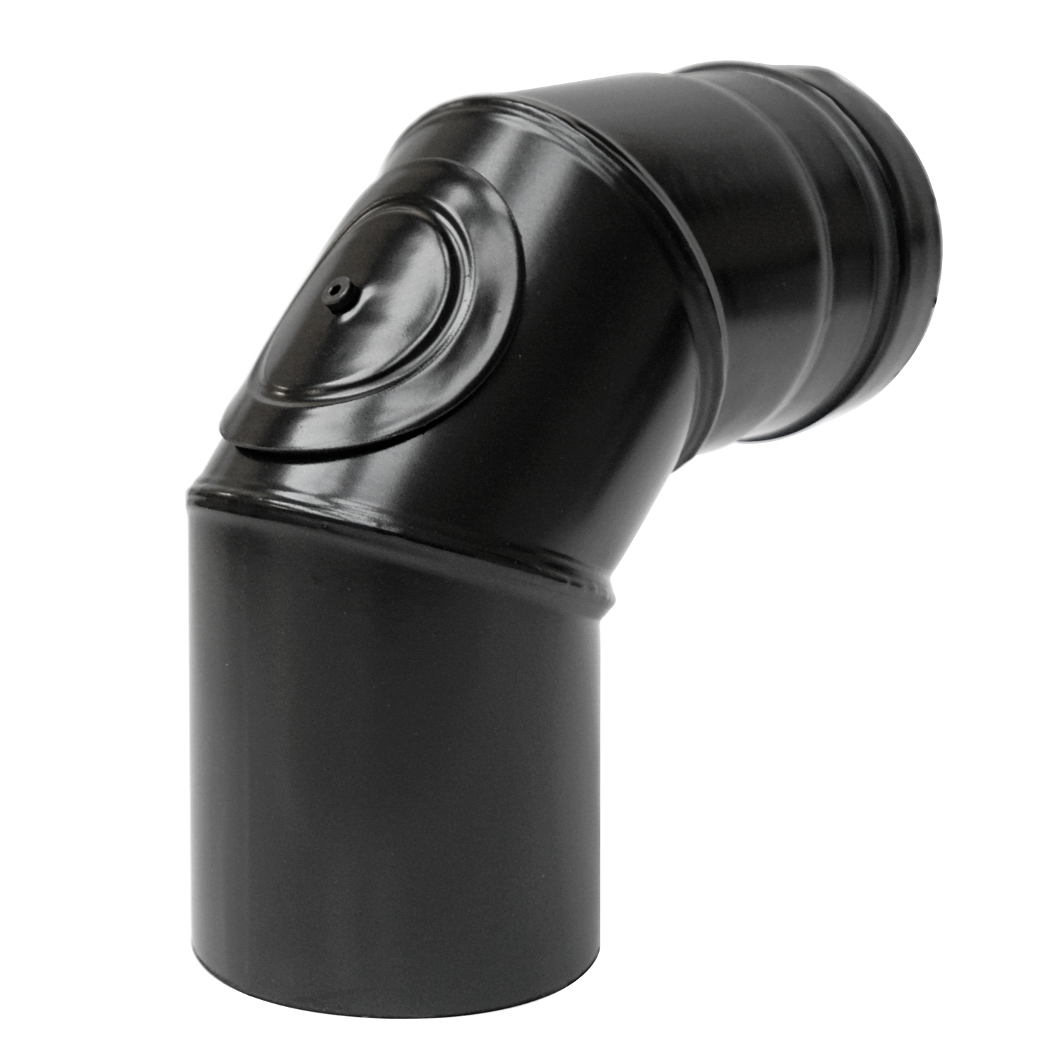 Raik Pelletrohr / Ofenrohr 80mm - 90° Bogen Raik Pelletrohr / Ofenrohr 80mm - 90° Bogen