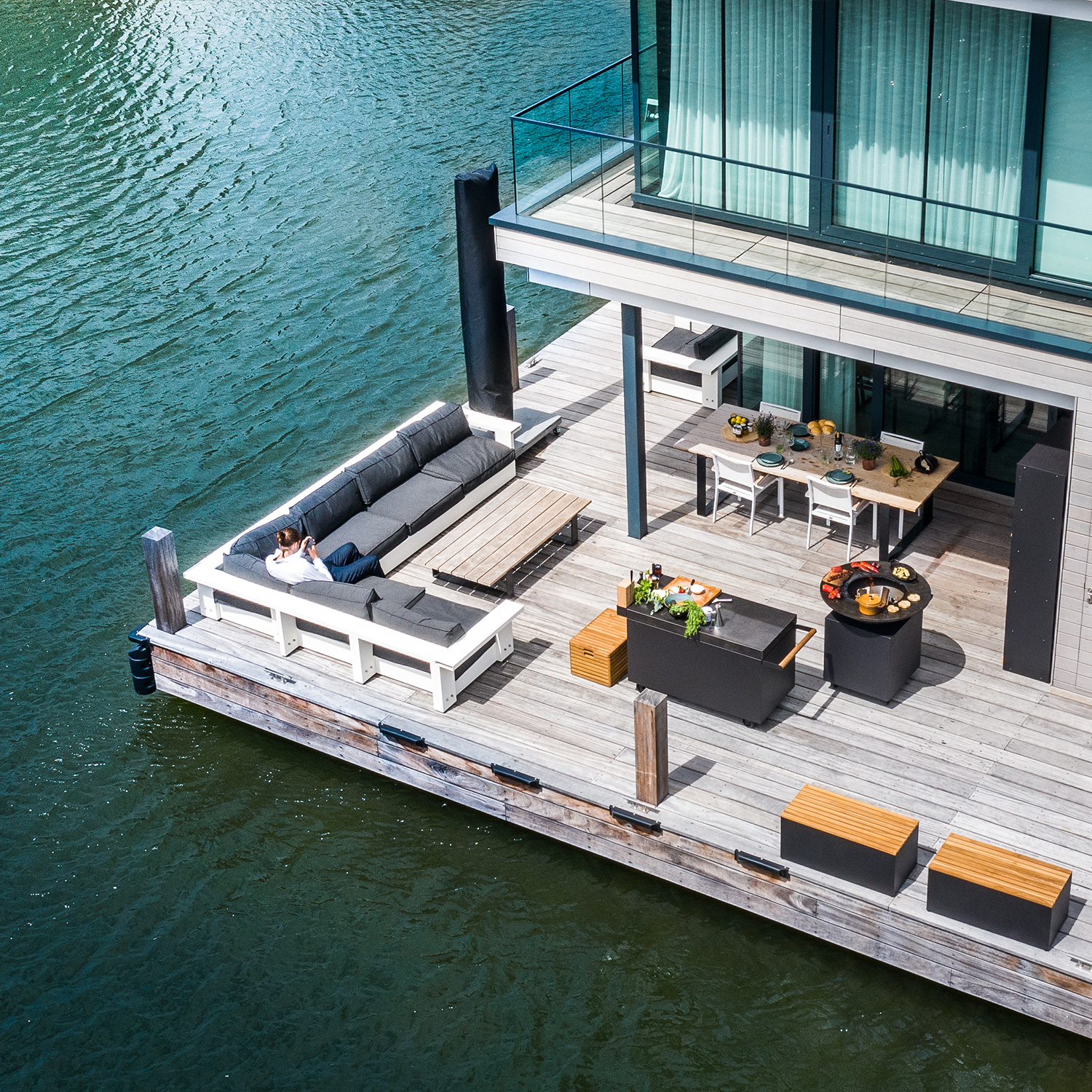 OFYR Gartenbank Black OFYR Gartenbank Black