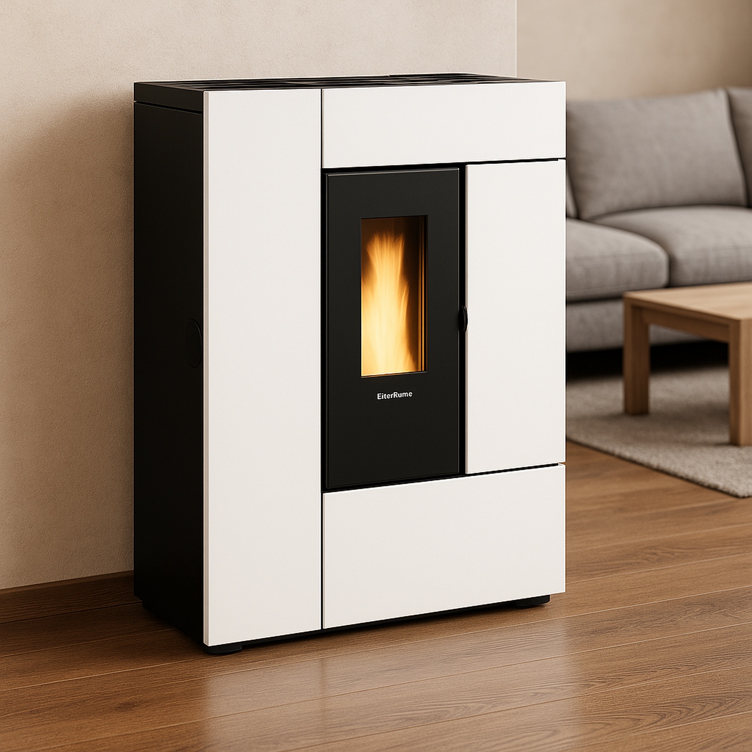 Extraflame GABRIELLA PLUS - Weiss Pelletofen EVOLUTION LINE
