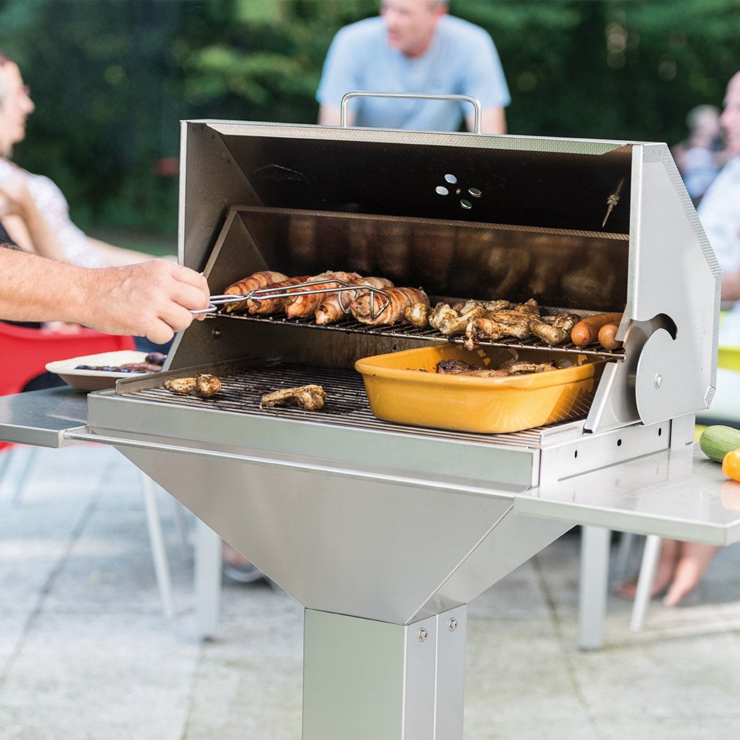 Thüros Grillzange aus Edelstahl 24 cm lang Thüros Grillzange aus Edelstahl 24 cm lang