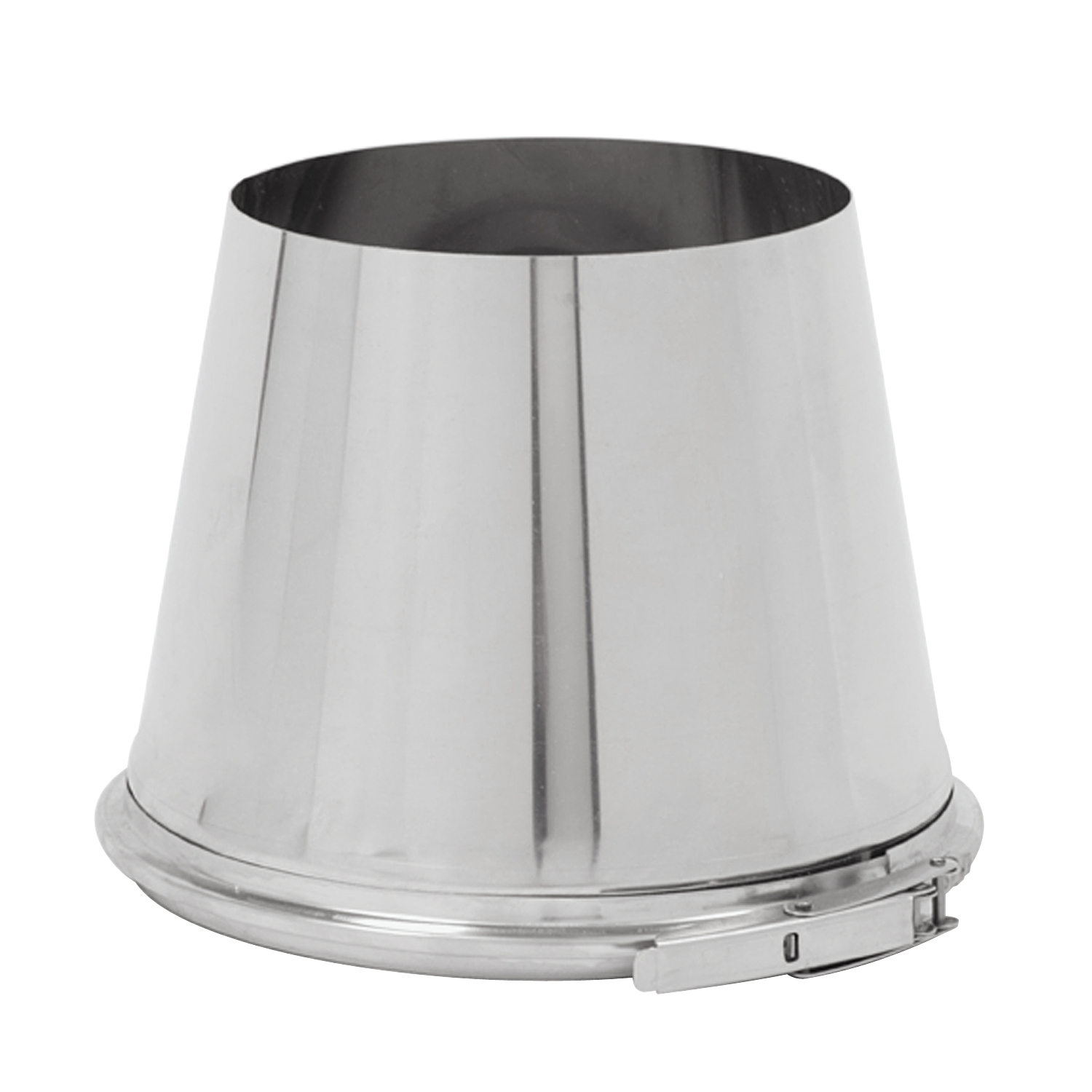 Opsinox Edelstahlschornstein 130mm Mündungsabschluss AW Opsinox Edelstahlschornstein 130mm Mündungsabschluss AW