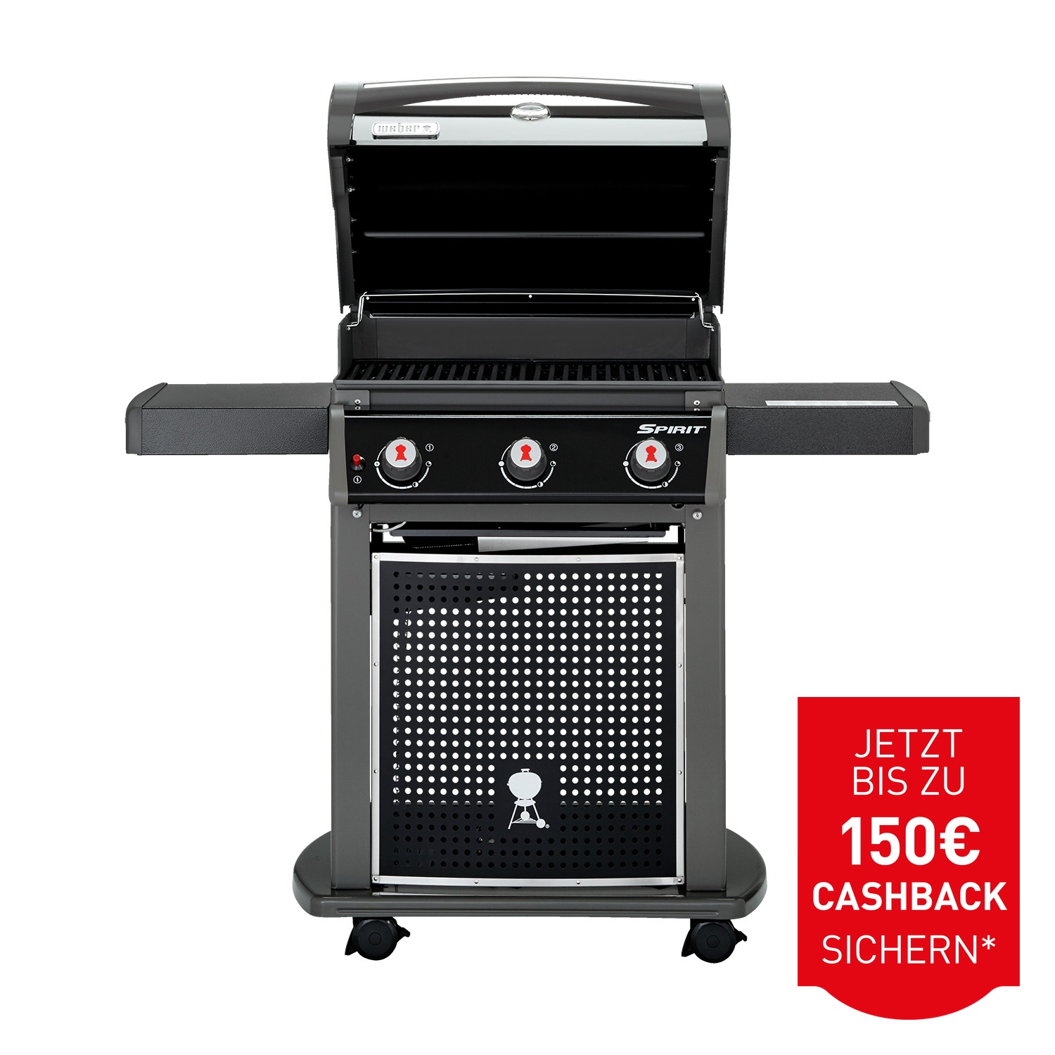 Weber Spirit Classic E-310 Gas-Grillstation Schwarz
