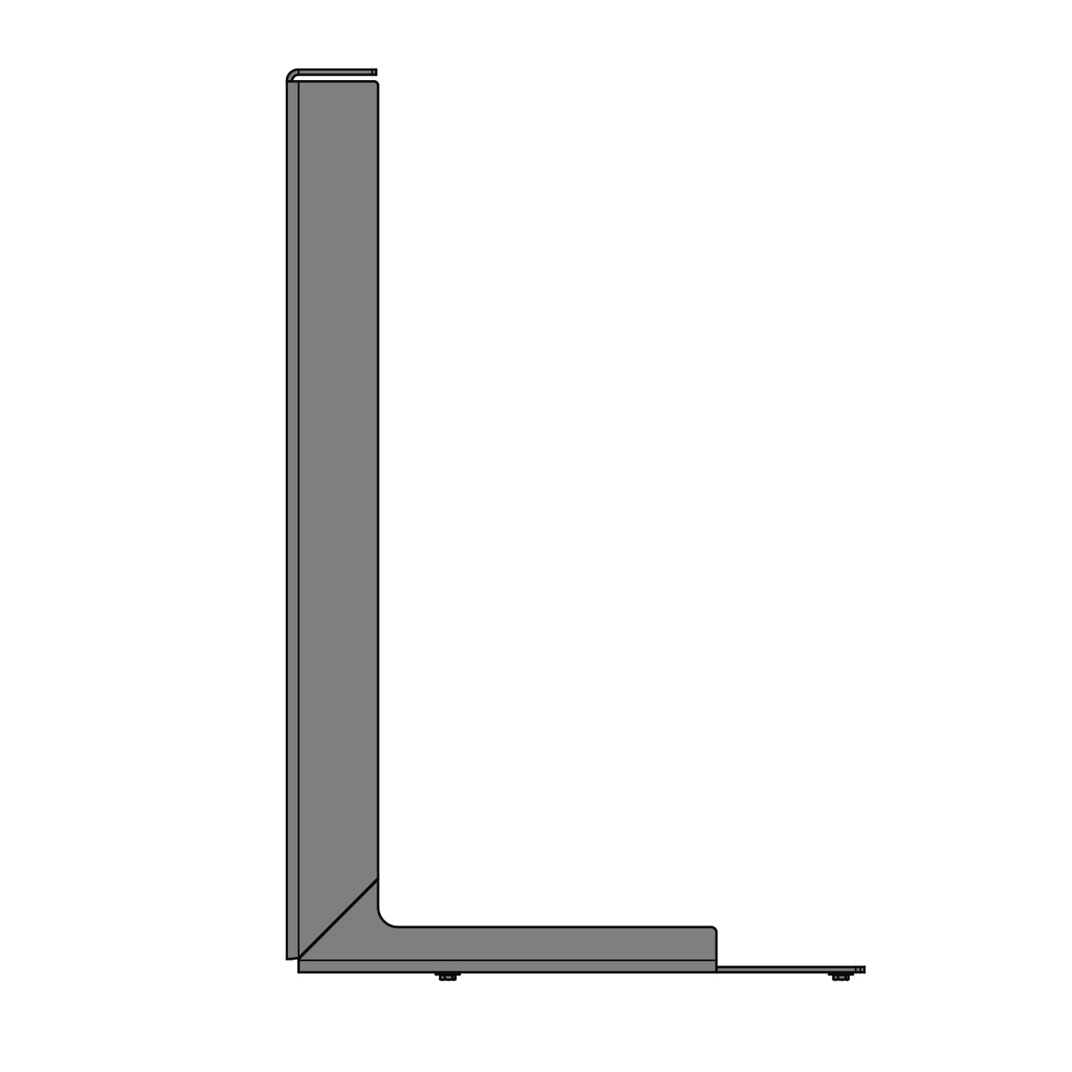 Hergom Wandhalterung für Glow-Serie Hergom Wandhalterung für Glow-Serie