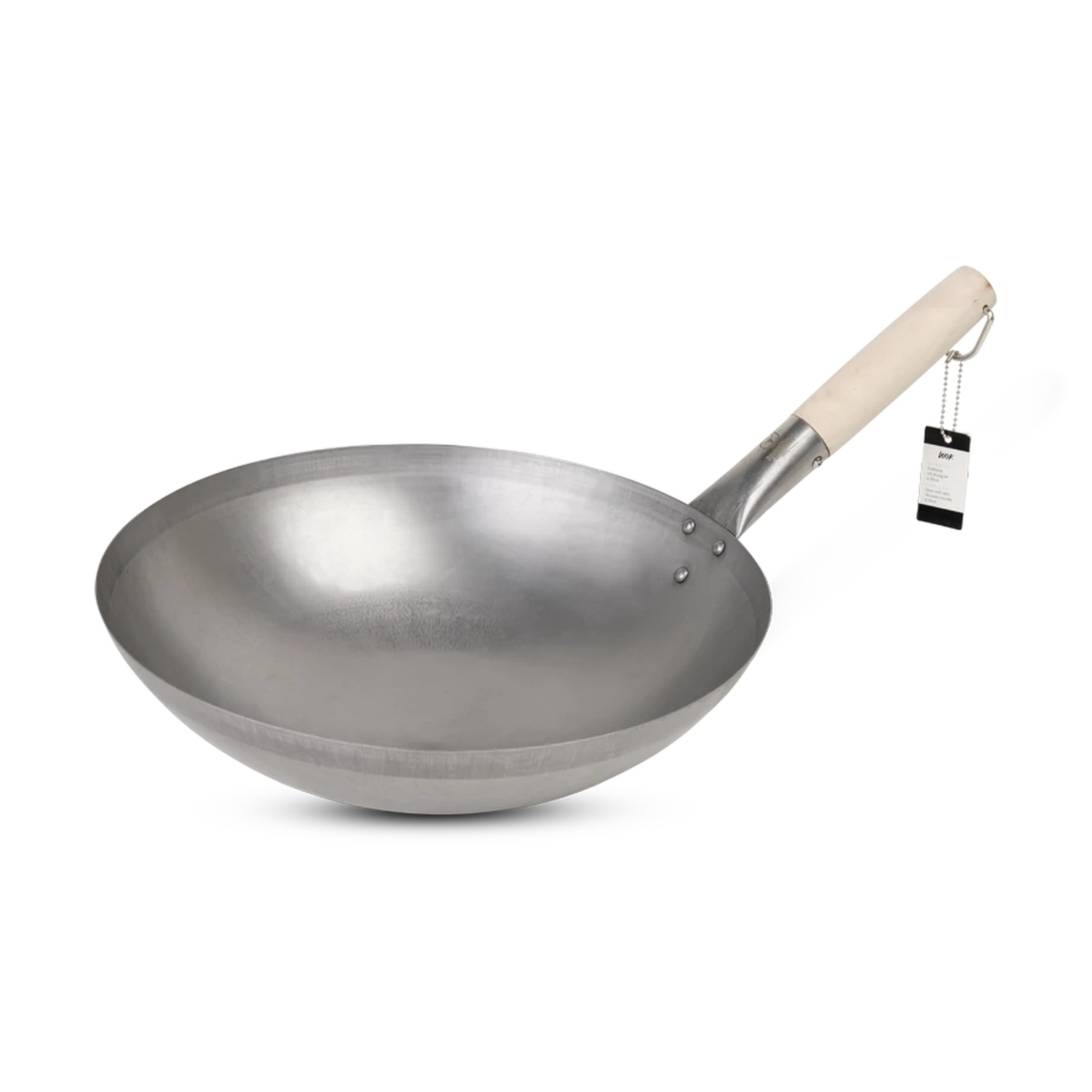 Moesta Stahlwok mit Holzgriff