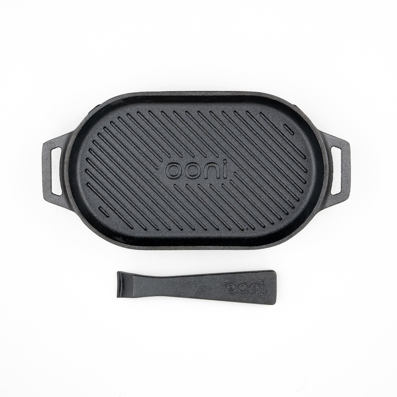 Ooni Grillpfanne aus Gusseisen oval