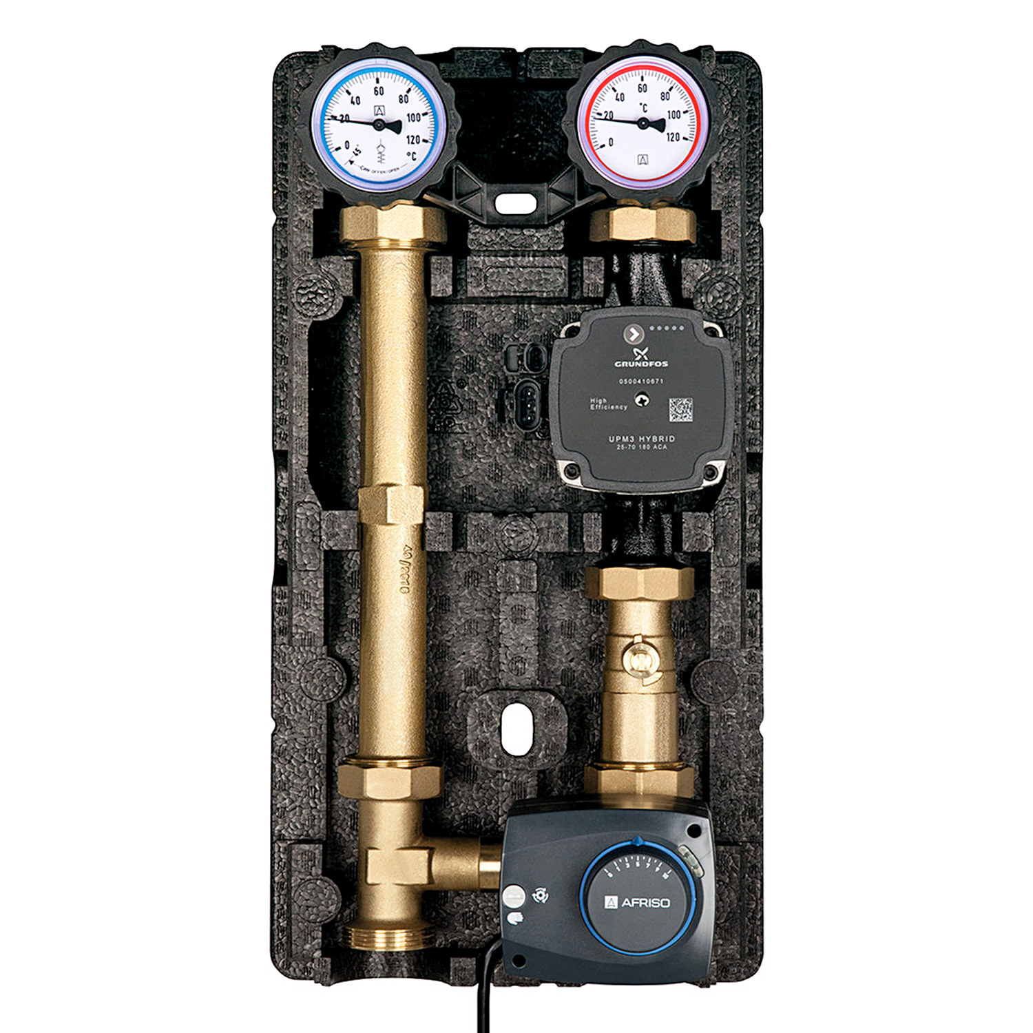 DAIKIN Altherma 3 H MT Baugröße 10 Hydrosplit-Wärmepumpe – Set 2 Heizkreise für Heizkörper und Fußbodenheizung mit Trinkwarmwasserbereitung 180 L