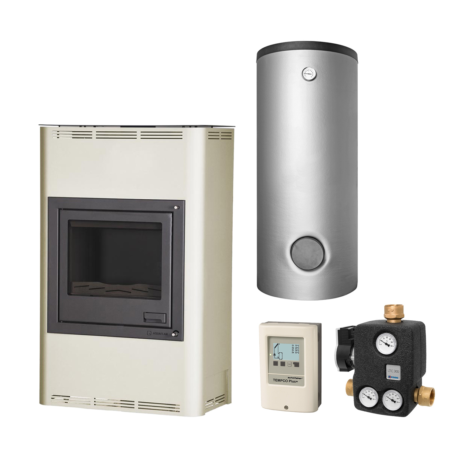 Aquaflam 25 Basic Creme Set + Pufferspeicher TPSM 1000 Aquaflam 25 Basic Creme Set + Pufferspeicher TPSM 1000
