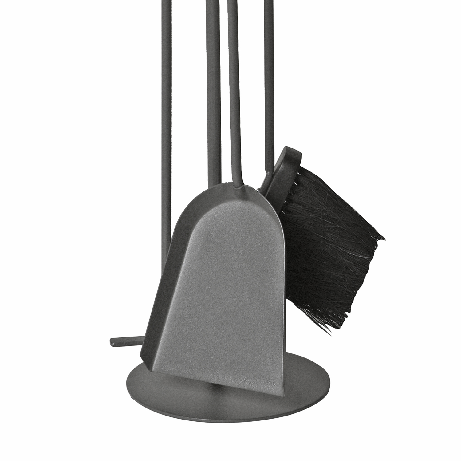 Raik Kaminbesteck, 3-teilig, anthrazit, Holzgriffe, 58cm Raik Kaminbesteck, 3-teilig, anthrazit, Holzgriffe, 58cm