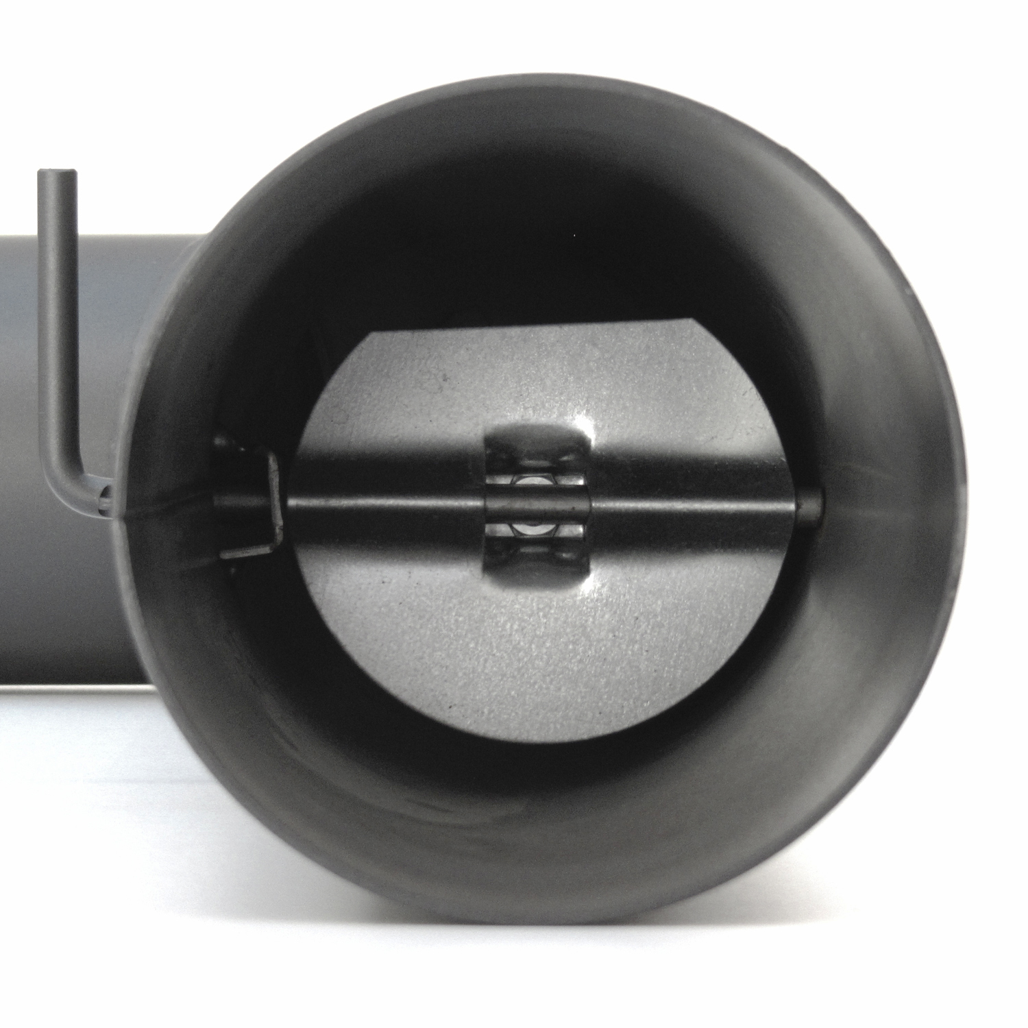 Raik Basic Rauchrohrbogen-Set 160mm gussgrau 2-teilig – eckig für Rauchrohr / Ofenrohr