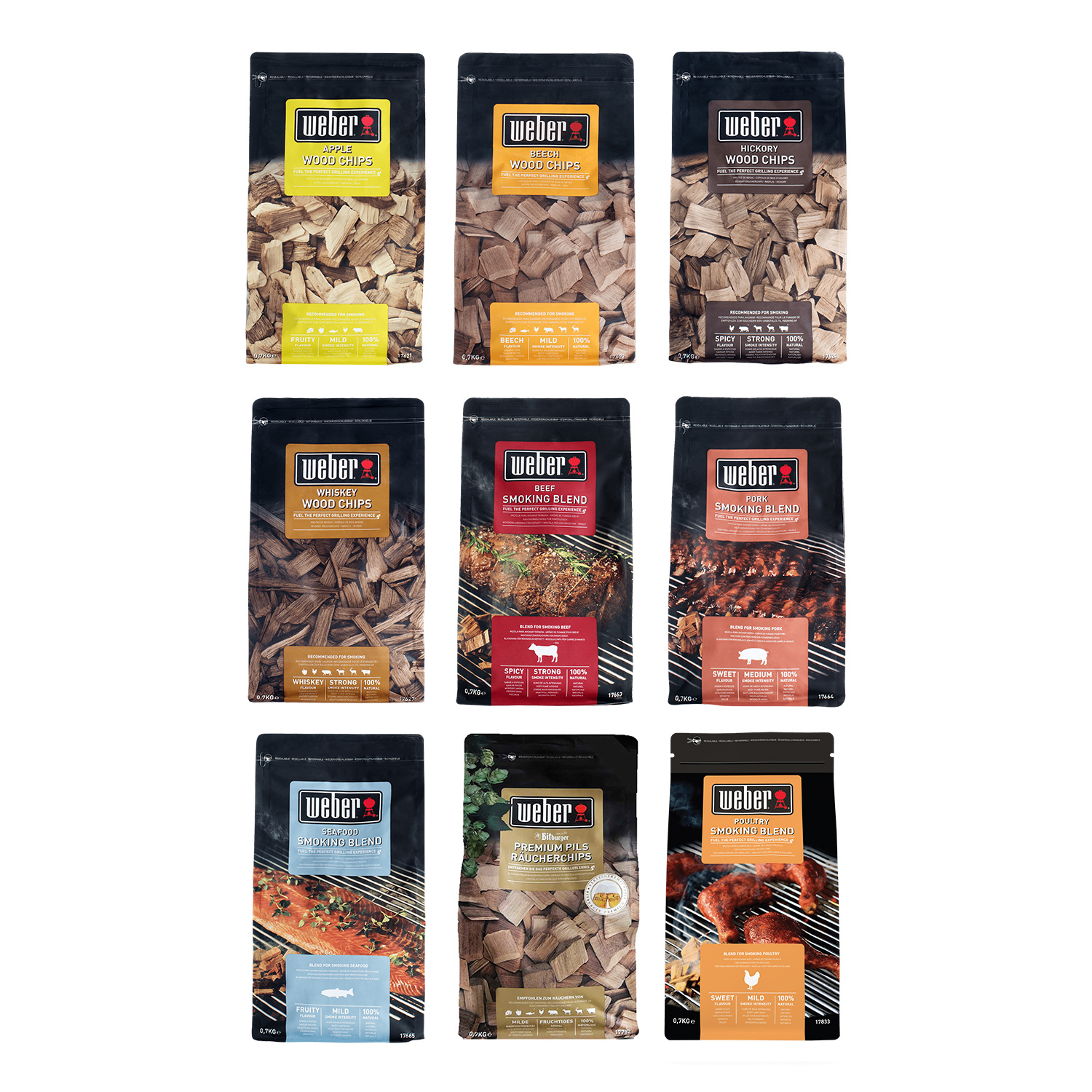 Weber Räucherchips Whiskey 700 g