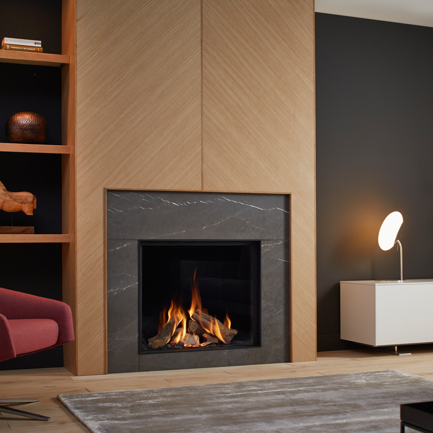 Spartherm DRU Maestro 75 RCH Gas-Kamineinsatz G30/G31 / Ceraglas