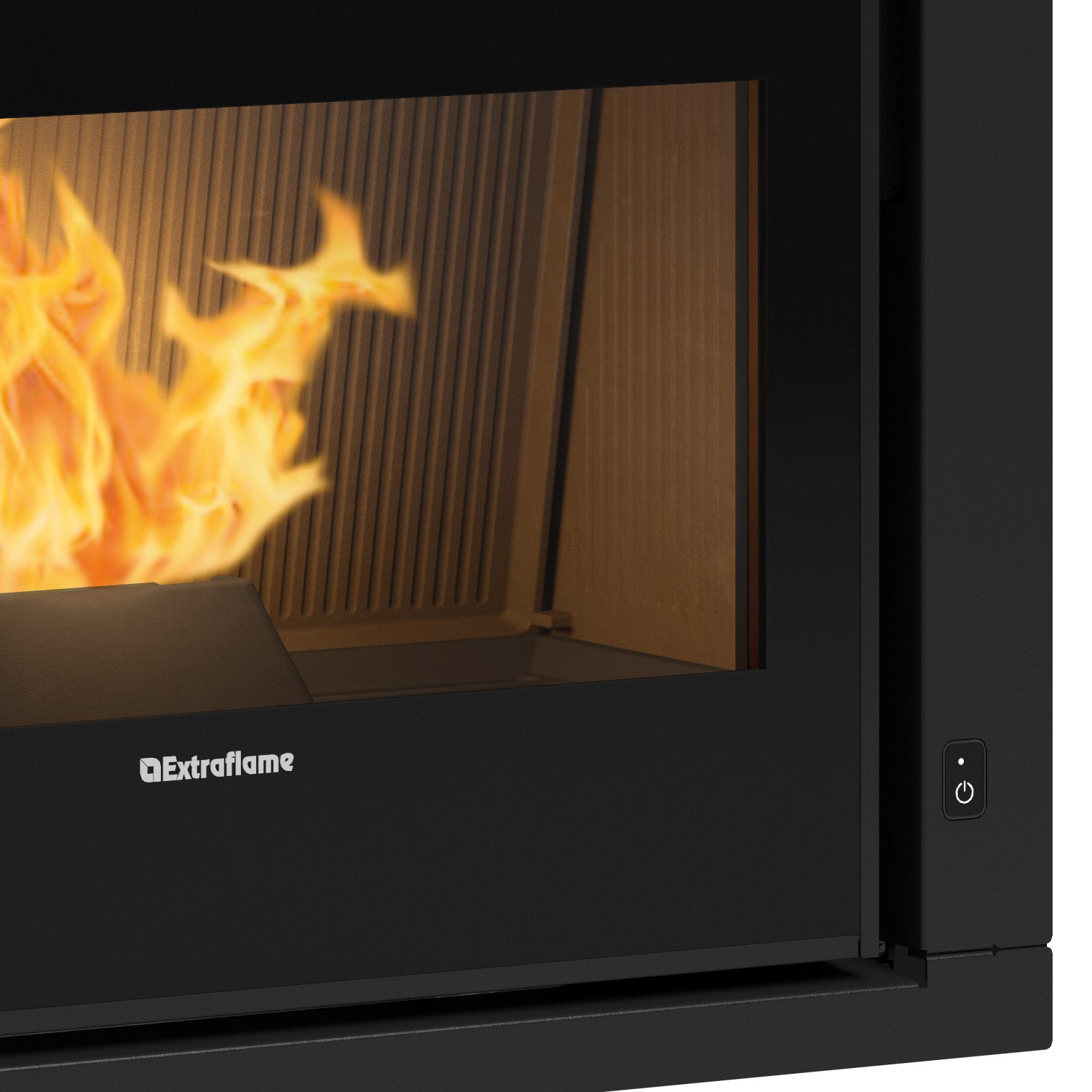 Extraflame Comfort P70 Air H49 Pelleteinsatz Stahl Schwarz
