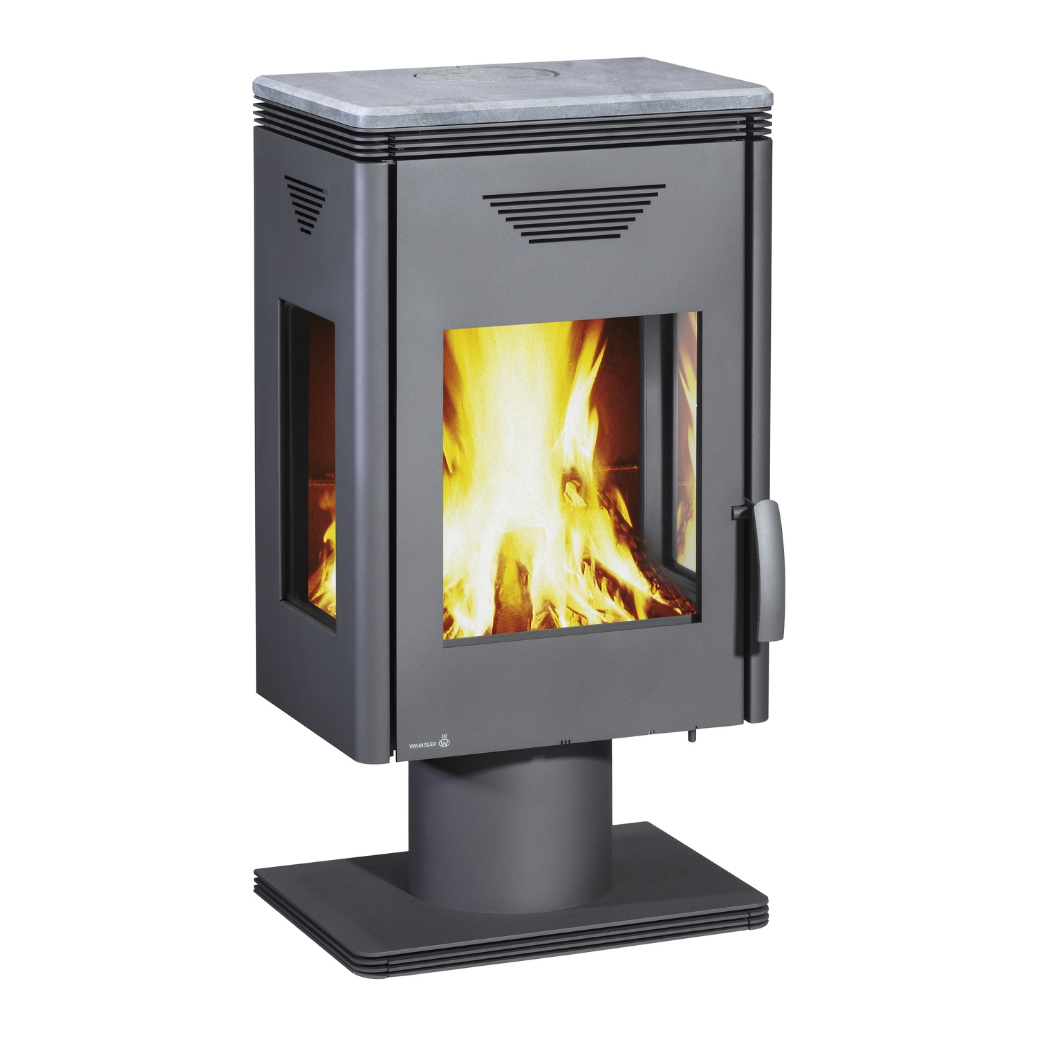 Wamsler Kaminofen Trion grau