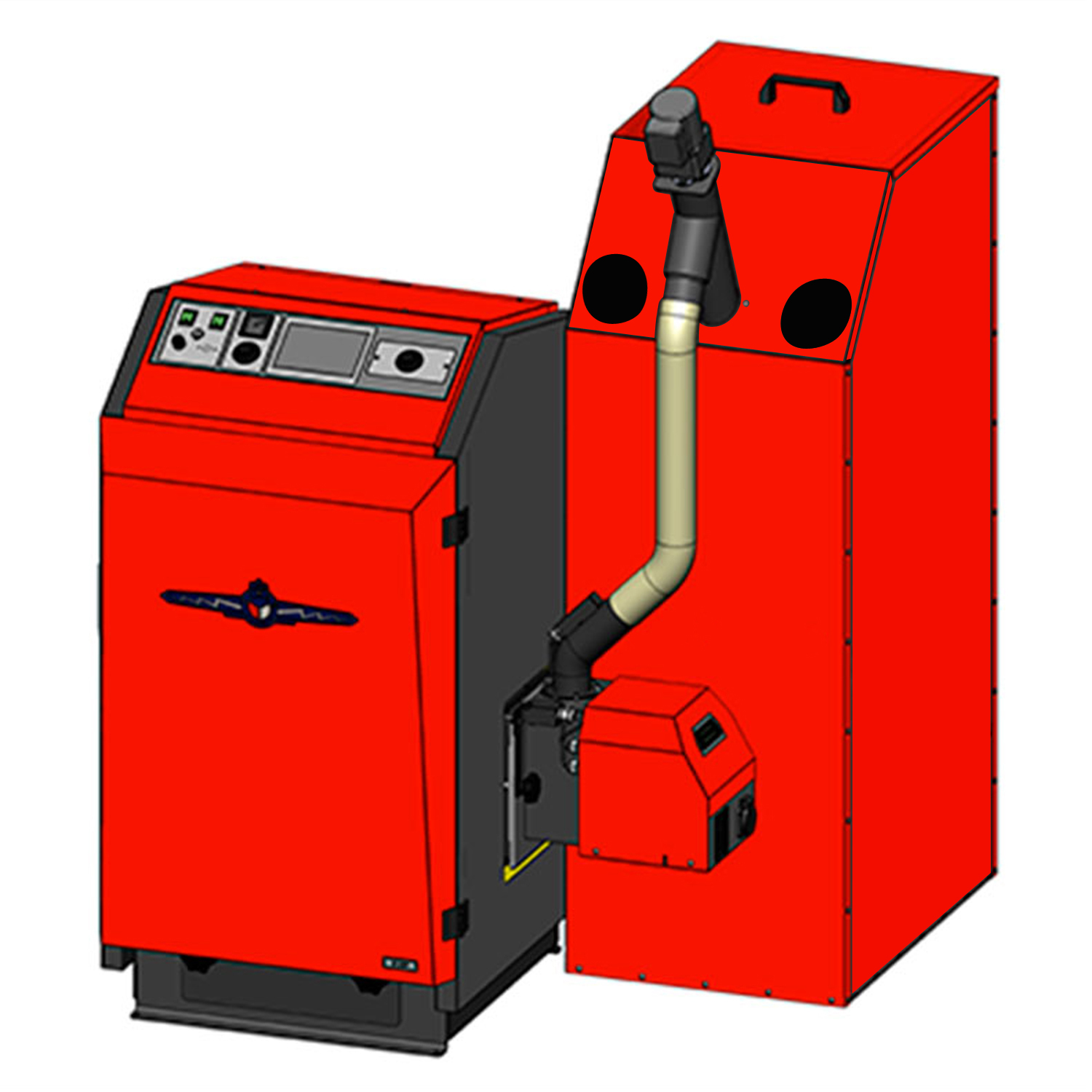 ATMOS AZPD Pelletbehälter 300 Liter inkl. Förderschnecke 1,3 m ATMOS AZPD Pelletbehälter 300 Liter inkl. Förderschnecke 1,3 m