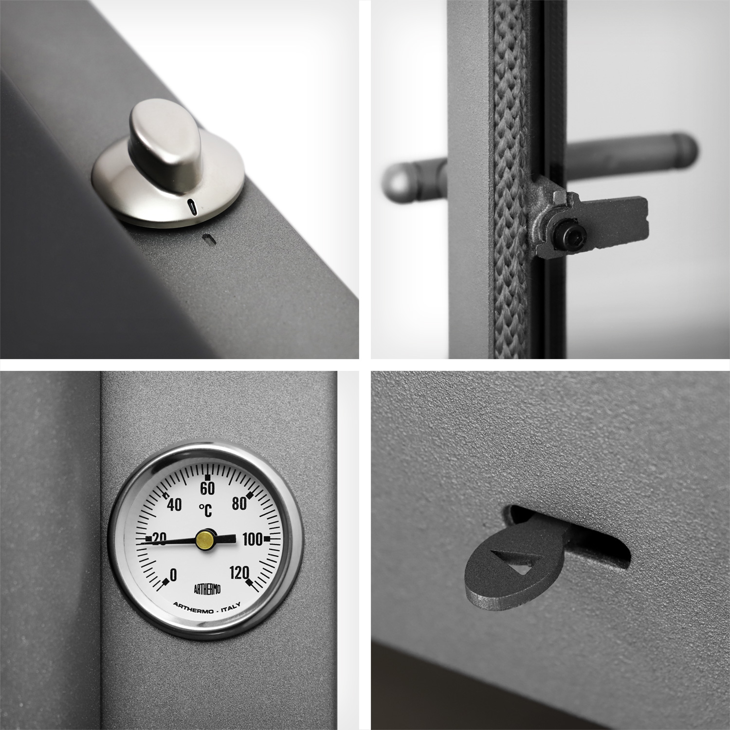 Schmitzker Alicante Wasserführender Kaminofen Anthrazit Speckstein Schmitzker Alicante Wasserführender Kaminofen Anthrazit Speckstein