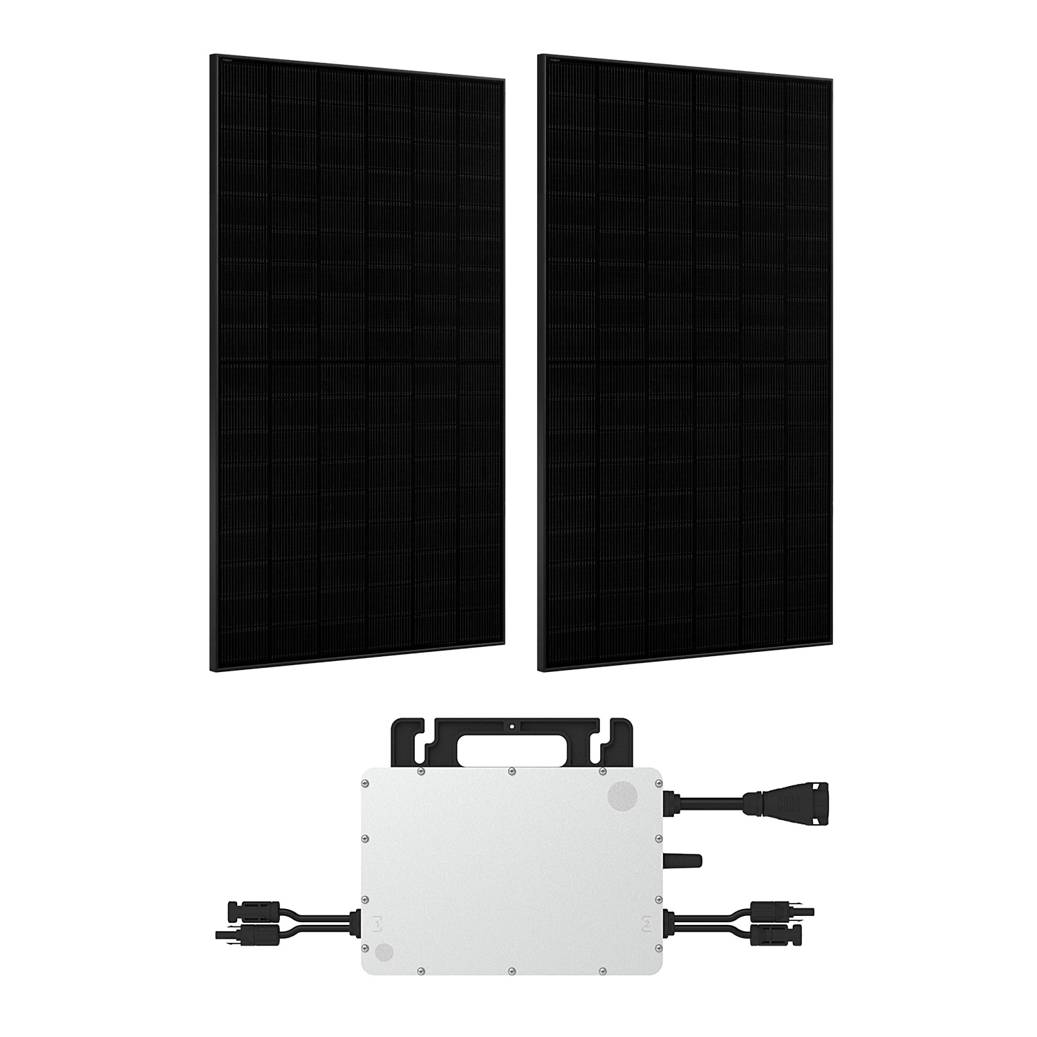 Balkonkraftwerk 860W mit Holymiles Mikrowechselrichter 800W Balkonkraftwerk 860W mit Holymiles Mikrowechselrichter 800W