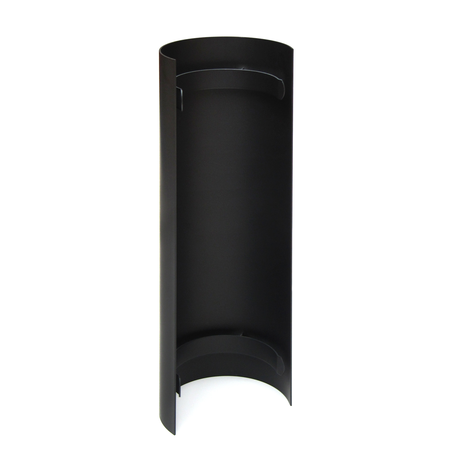 Raik Basic Thermoschild 120mm schwarz L: 460mm für Rauchrohr / Ofenrohr