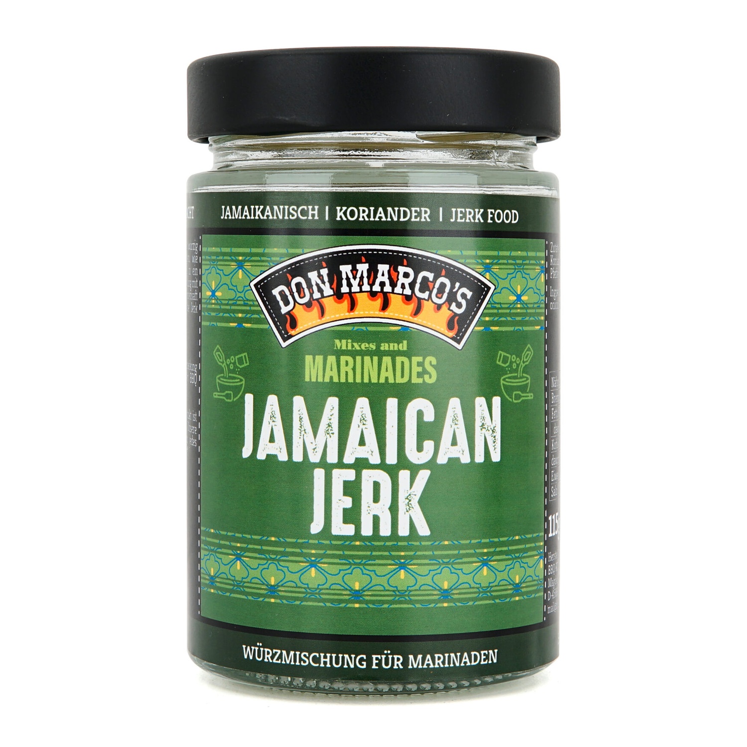 Don Marco´s BBQ Gewürz Jamaican Jerk 100g Glas
