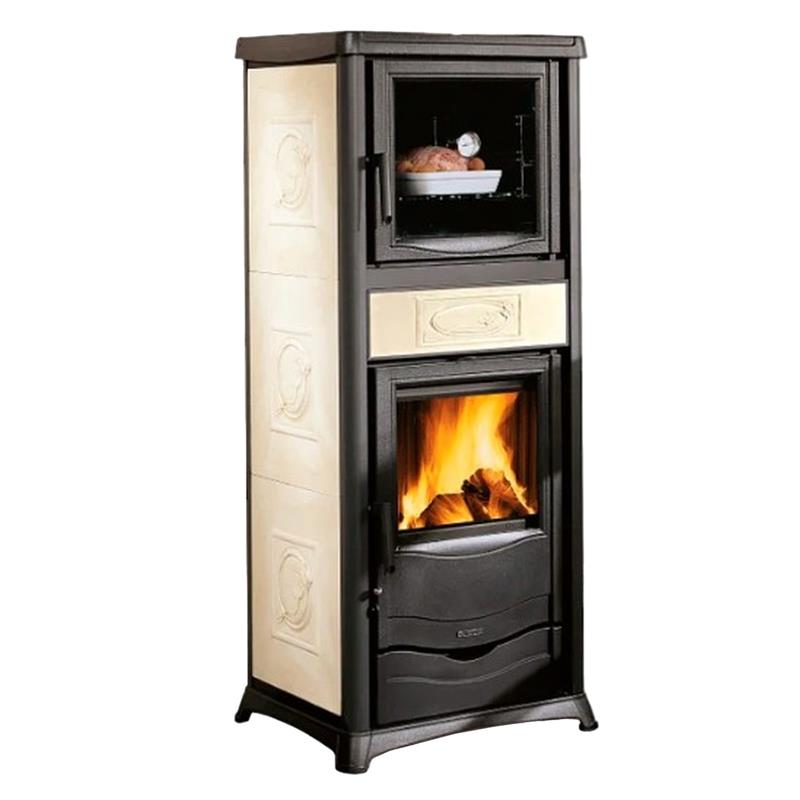 La Nordica ROSSELLA PLUS FORNO.165 Keramik - Panna Kaminofen
