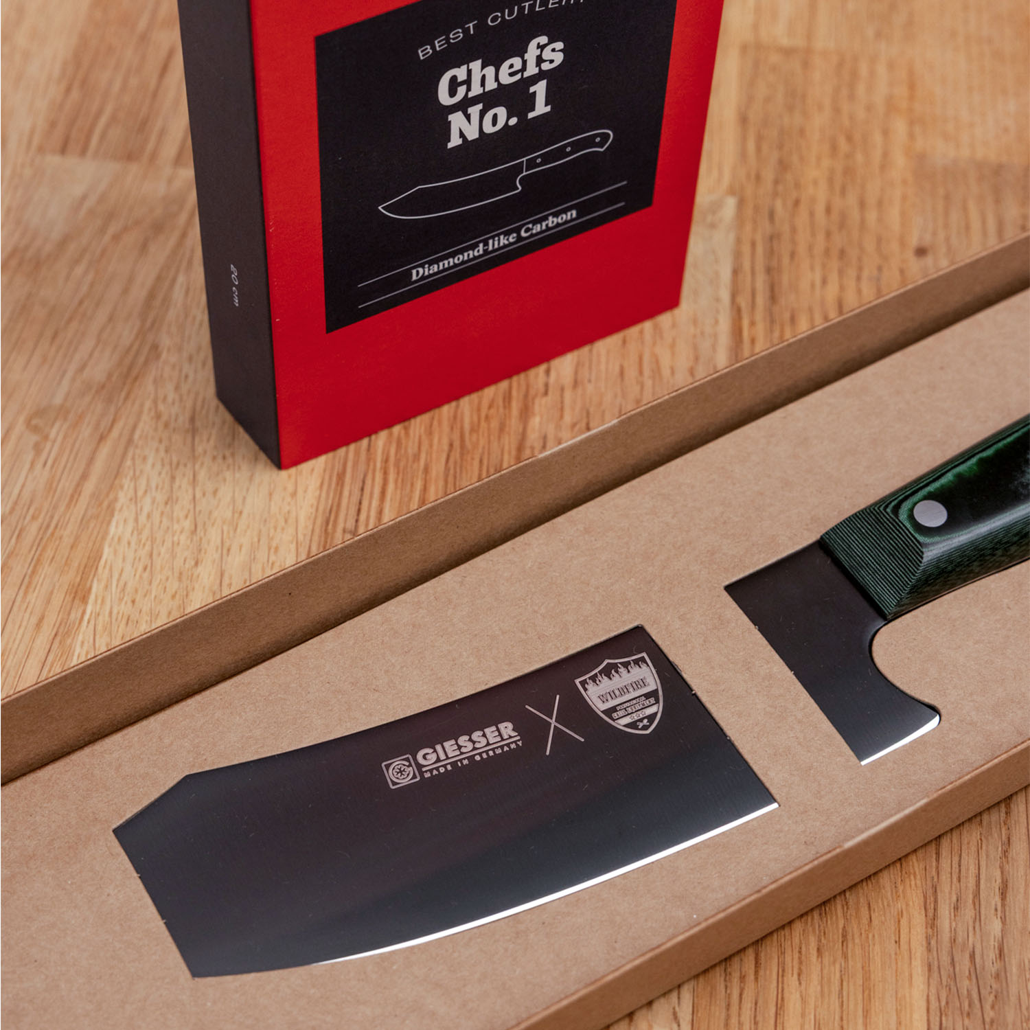 Big Green Egg Wildfire x Giesser Messer Chef / DLC beschichtet