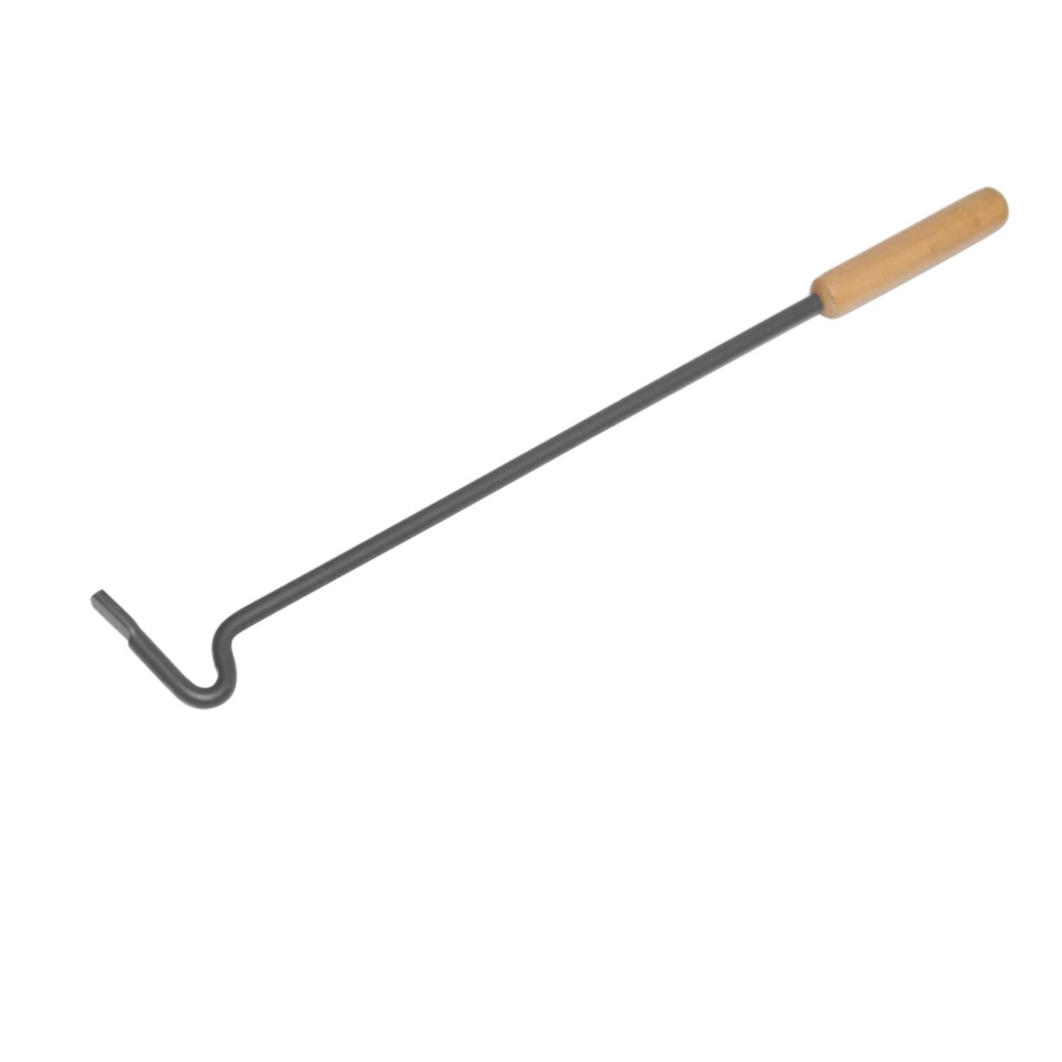 Raik Kaminbesteck 3-tlg OTTO, Ersatzteil Schürhaken, grau, mit Holzgriff